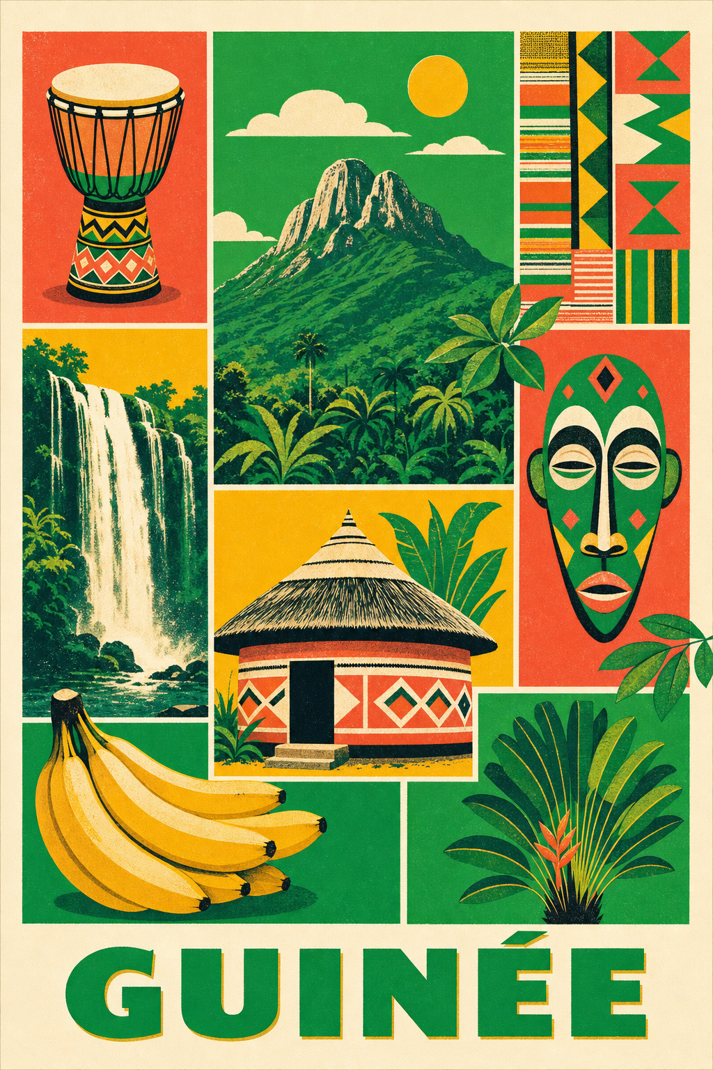 Poster de la Guinée