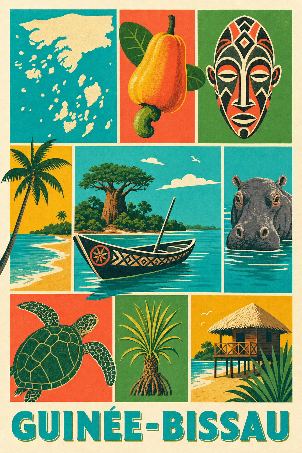 Poster de la Guinée-Bissau