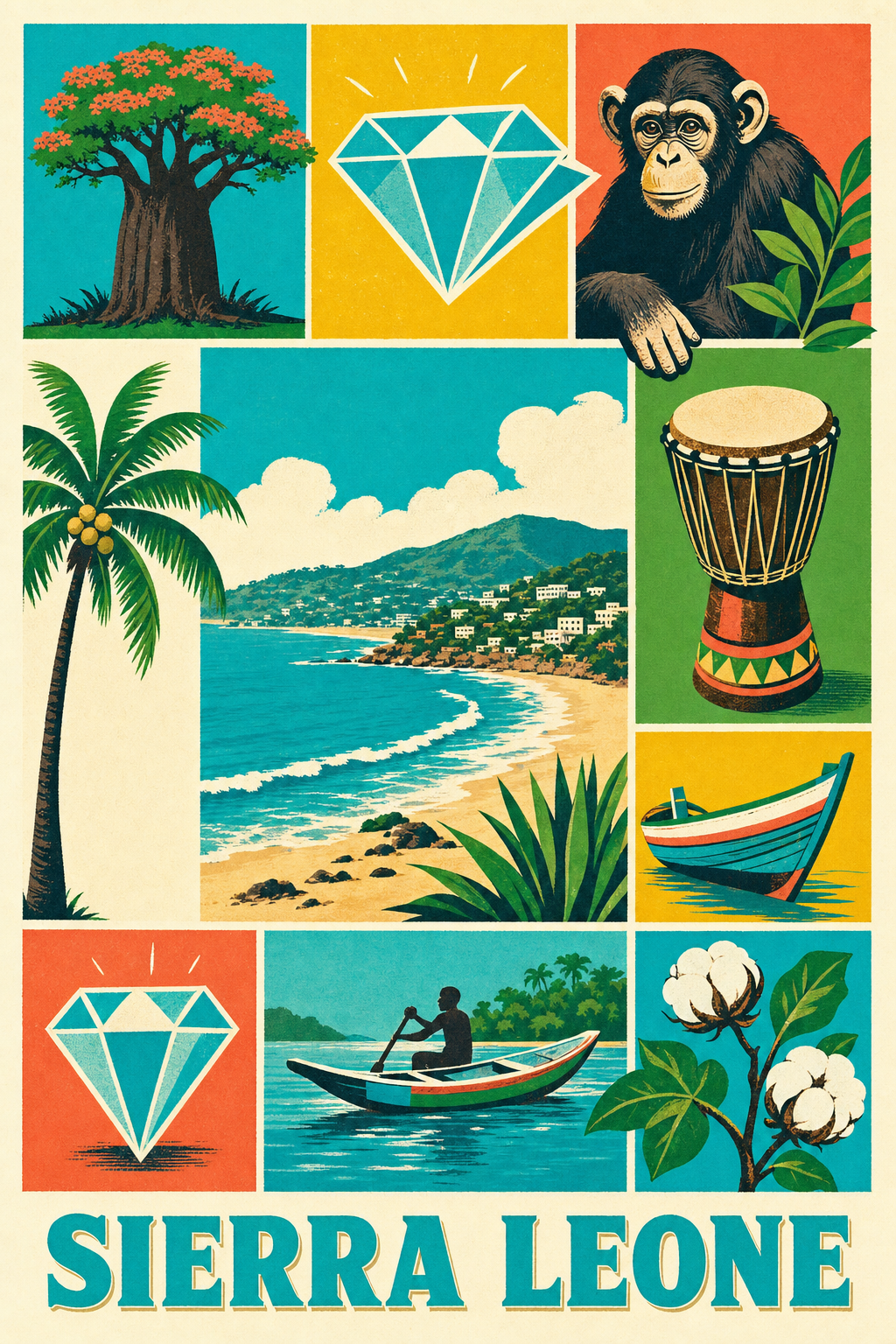 Poster de la Sierra Leone