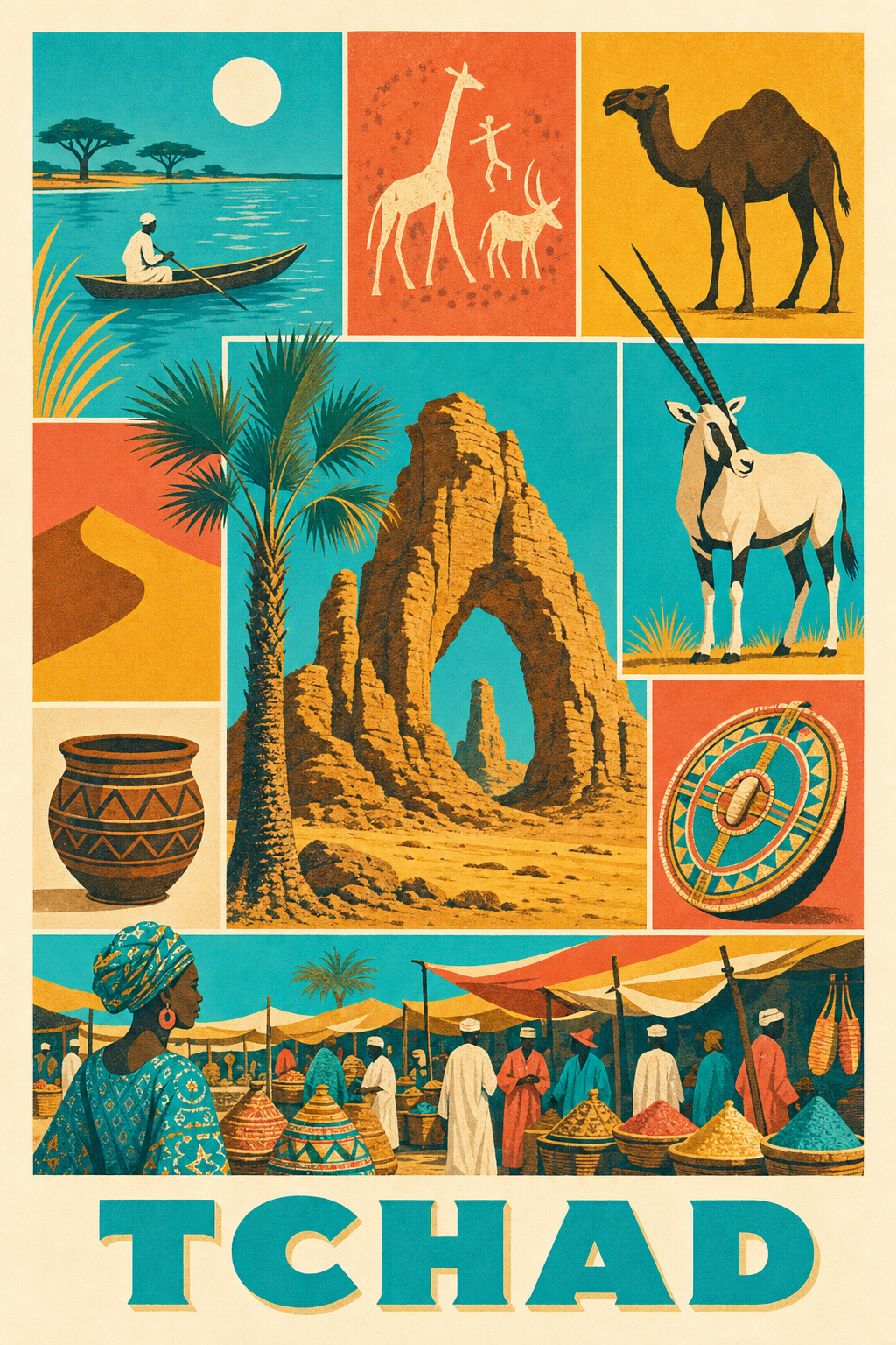 Poster du Tchad