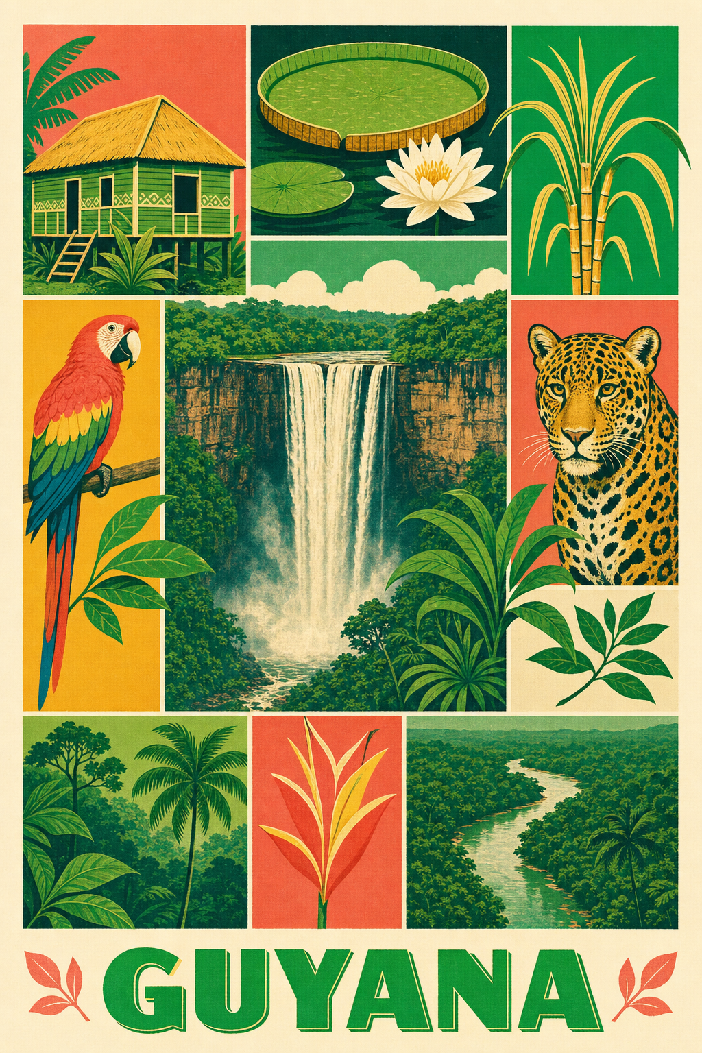 Poster du Guyana