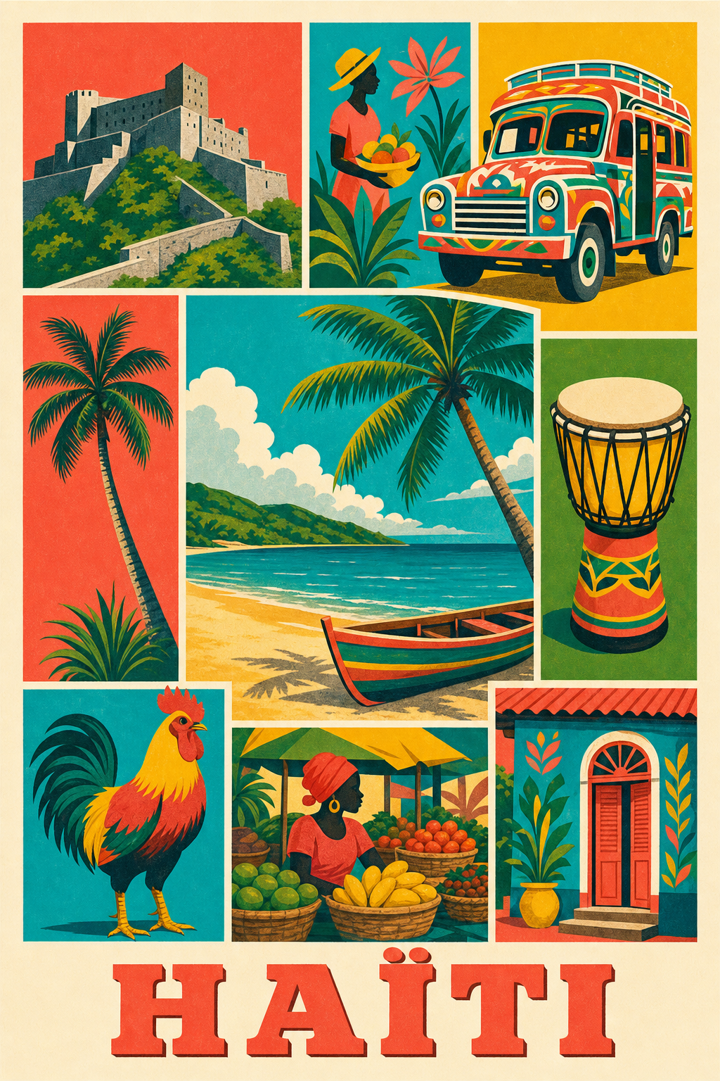 Poster d'Haïti