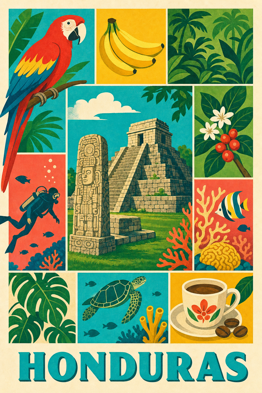 Poster du Honduras