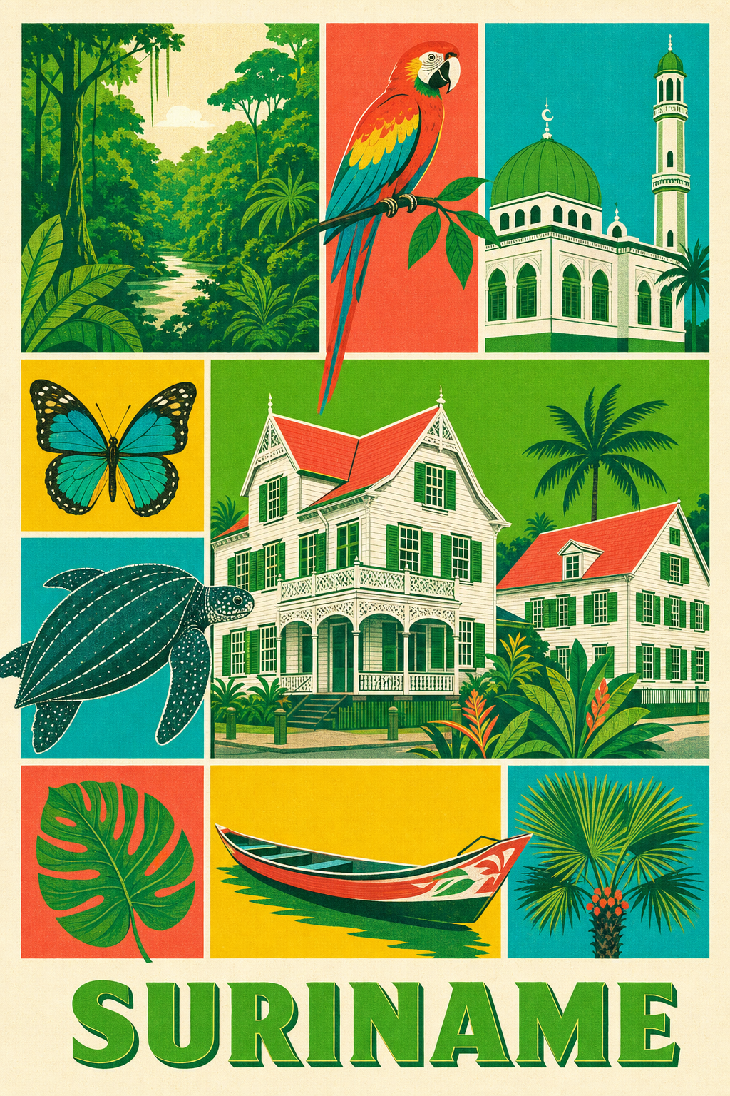Poster du Suriname