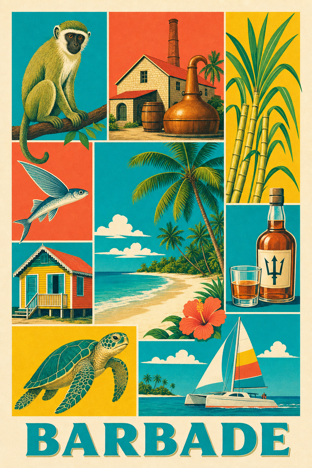 Poster de la Barbade
