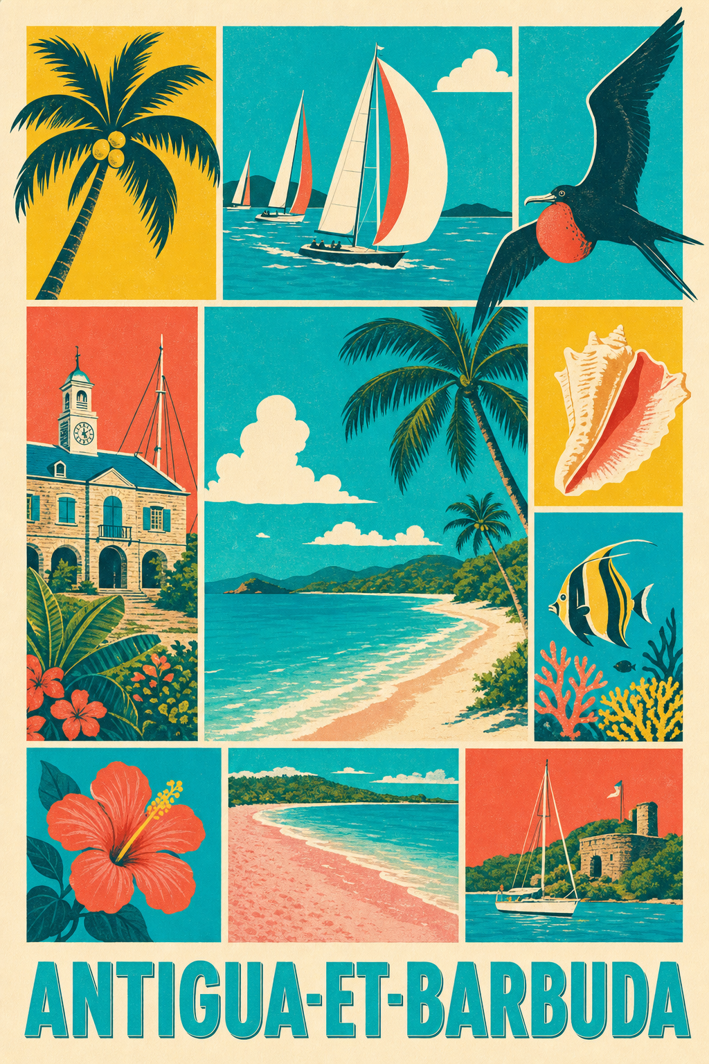 Poster d'Antigua-et-Barbuda