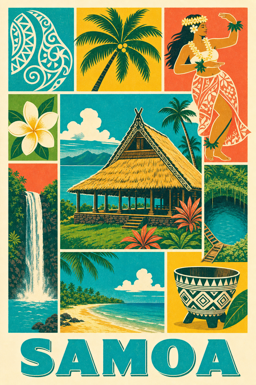 Poster du Samoa