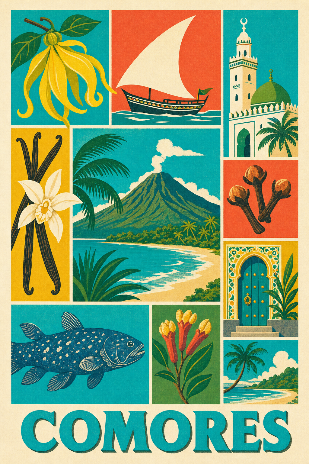 Poster des Comores