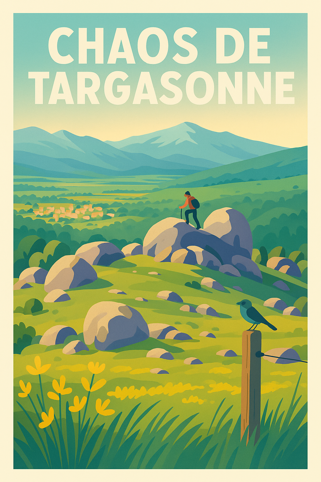 Affiche de Chaos de Targasonne - Évasion sauvage au cœur des Pyrénées