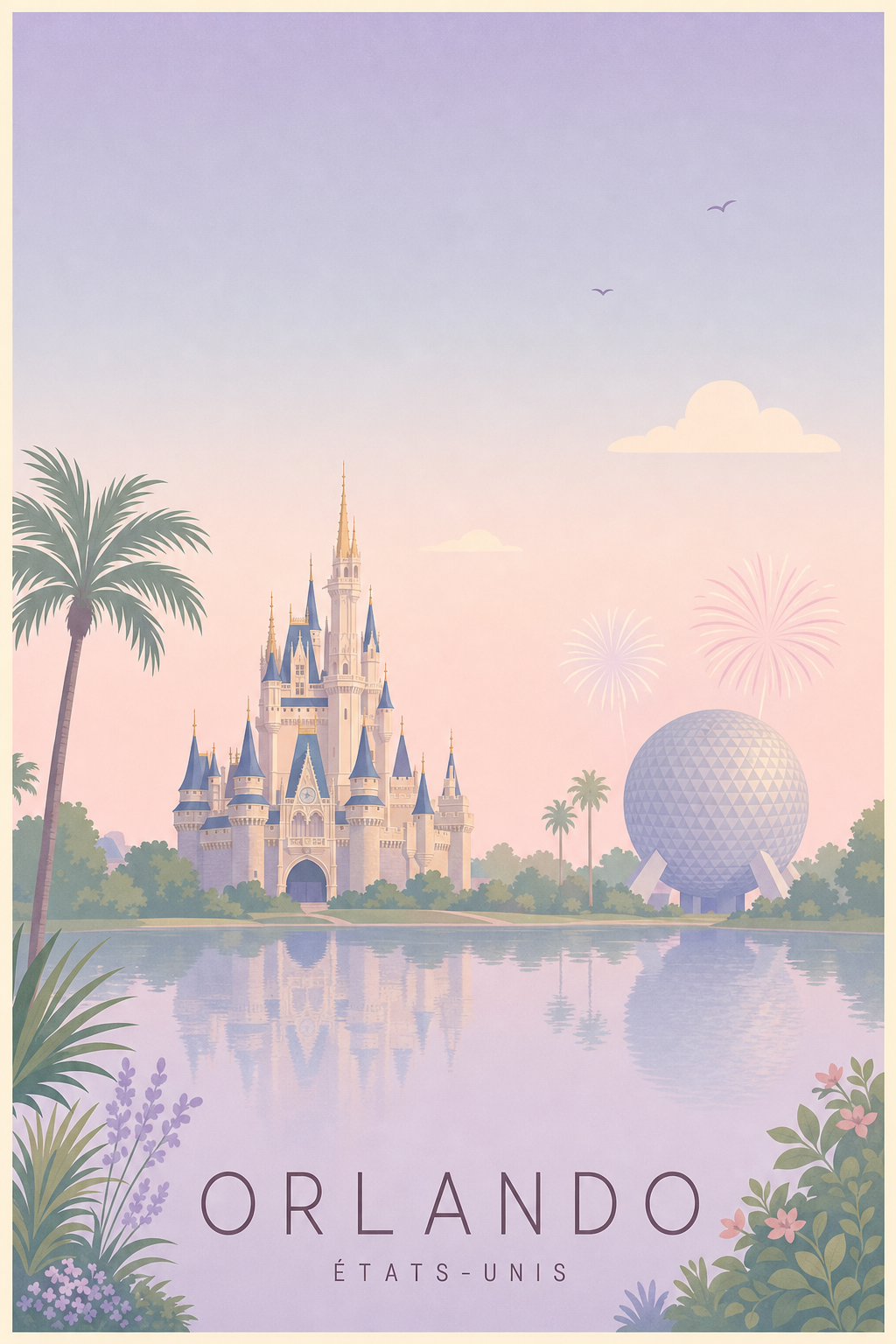 Affiche d'Orlando - Poster Calme