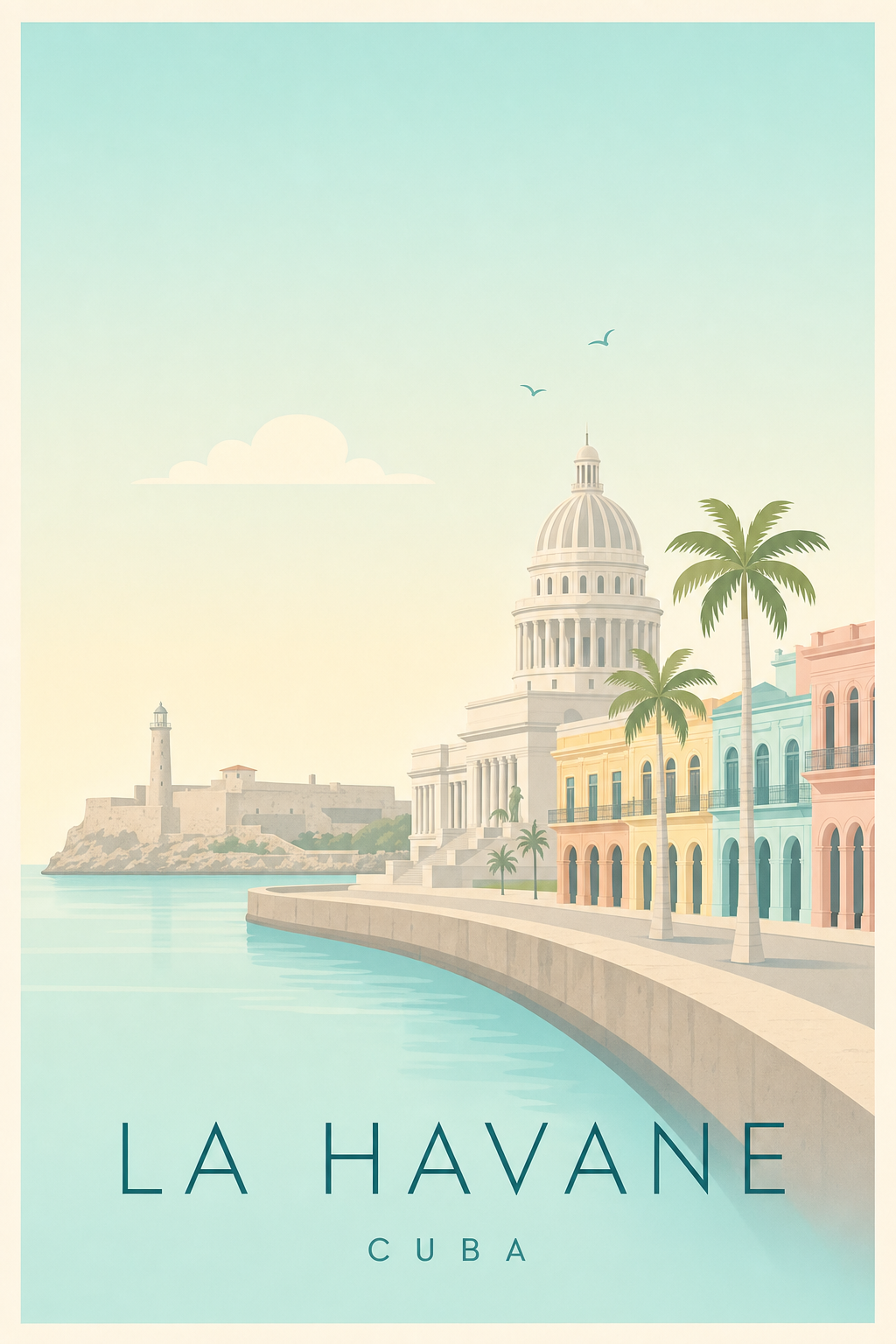 Affiche de La Havane - Poster Calme