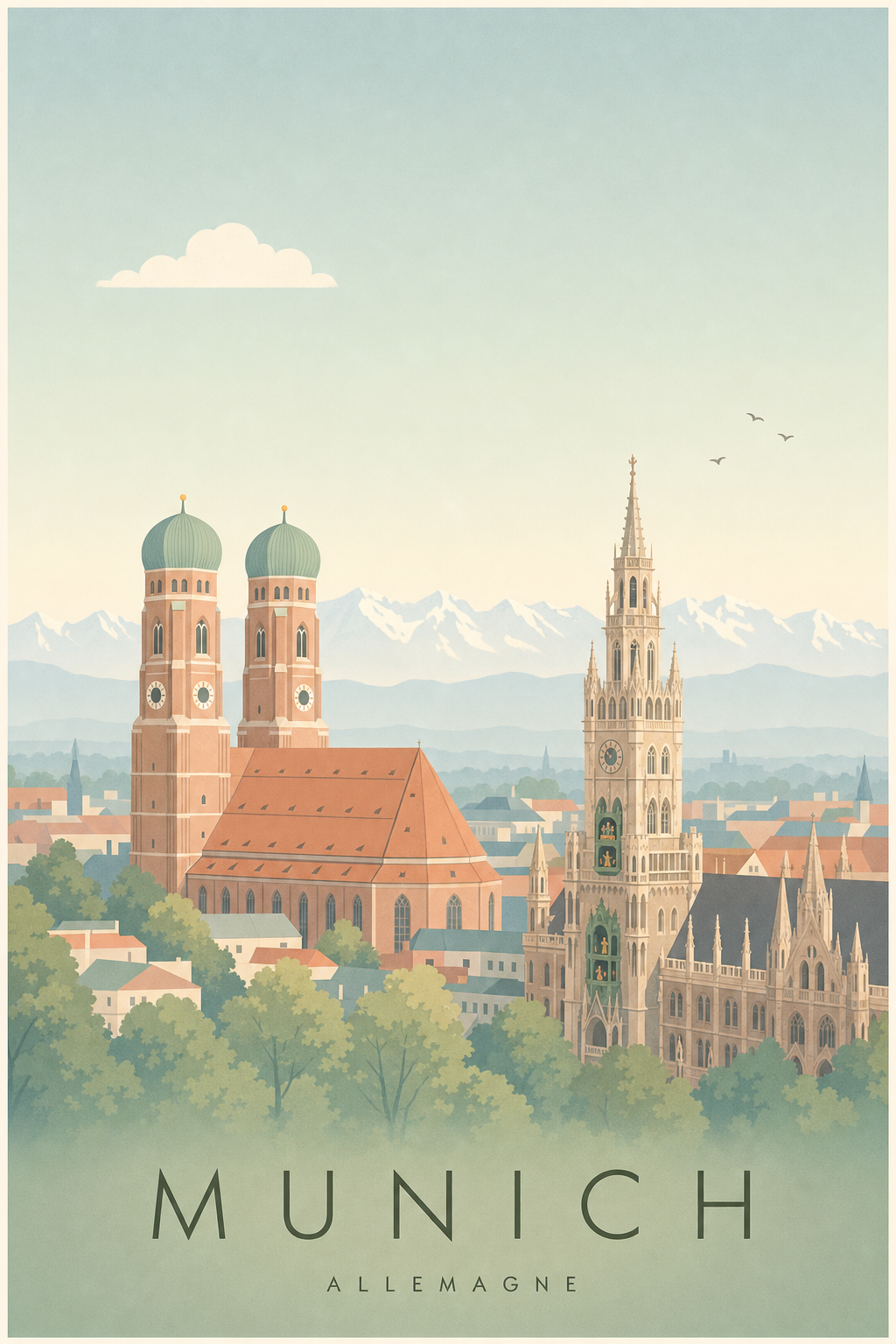 Affiche de Munich - Poster Calme