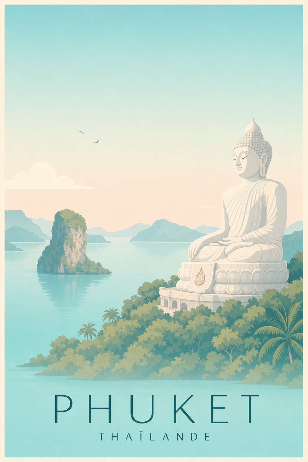 Affiche de Phuket - Poster Calme