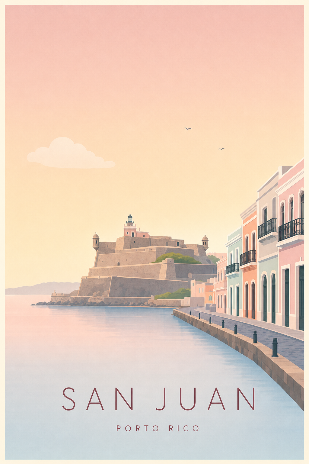 Affiche de San Juan - Poster Calme