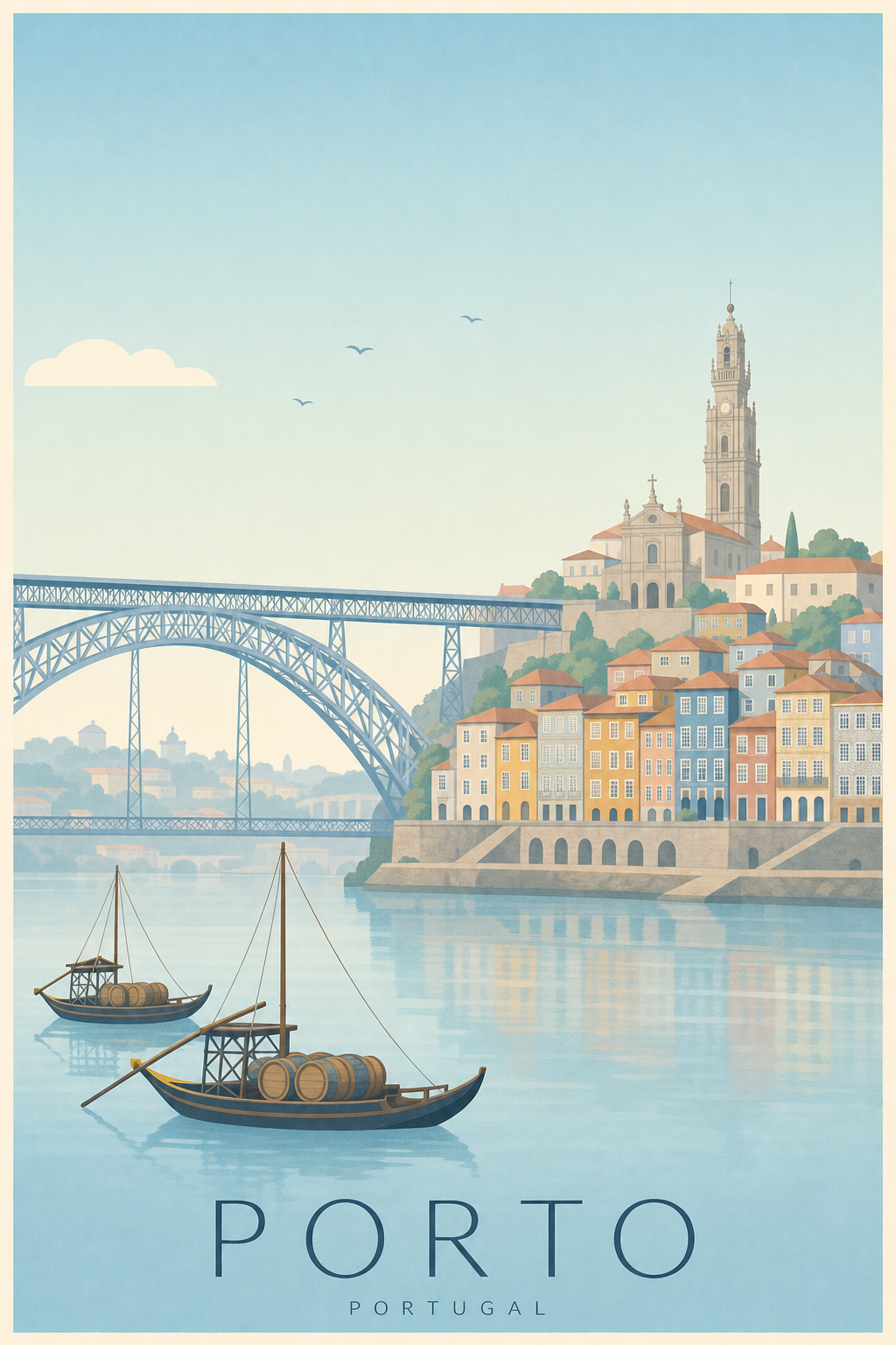 Affiche de Porto - Poster Calme