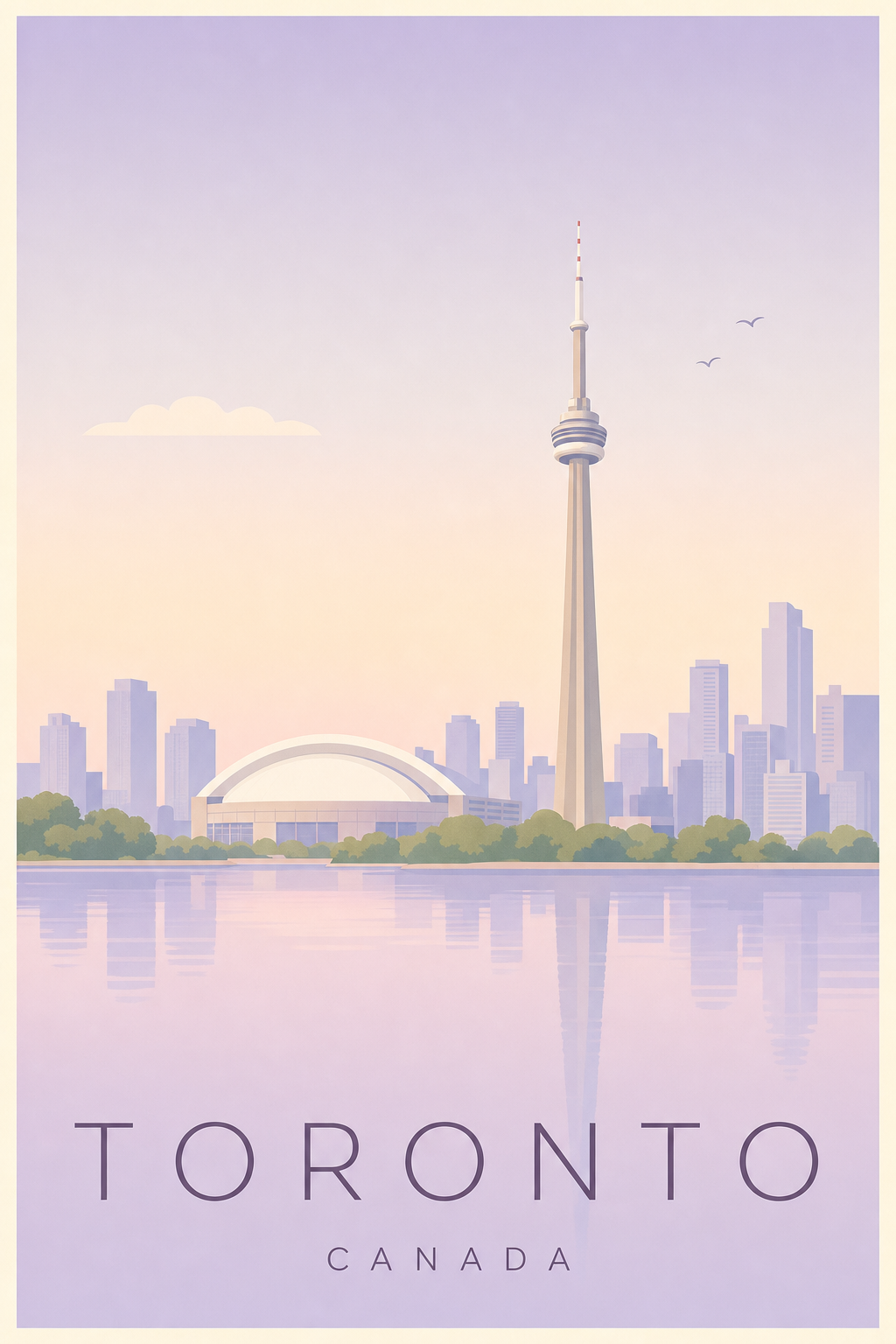 Affiche de Toronto - Poster Calme