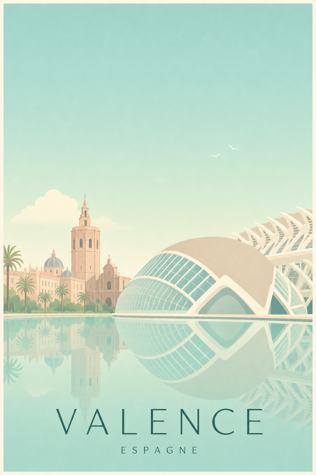 Affiche de Valence - Poster Calme