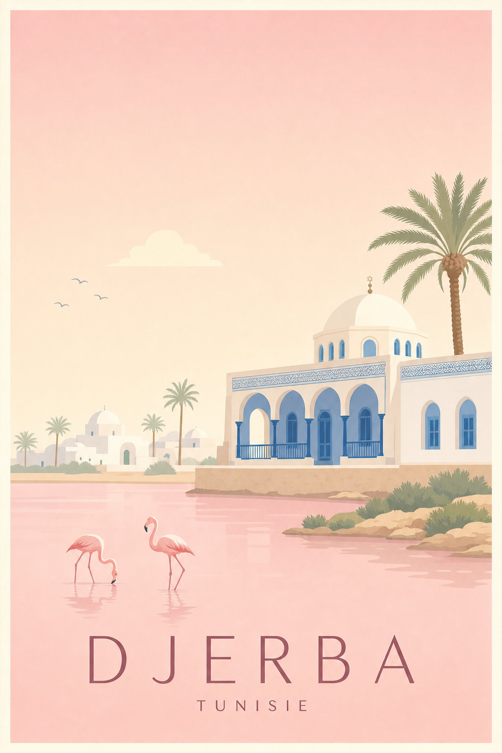 Affiche de Djerba - Poster Calme