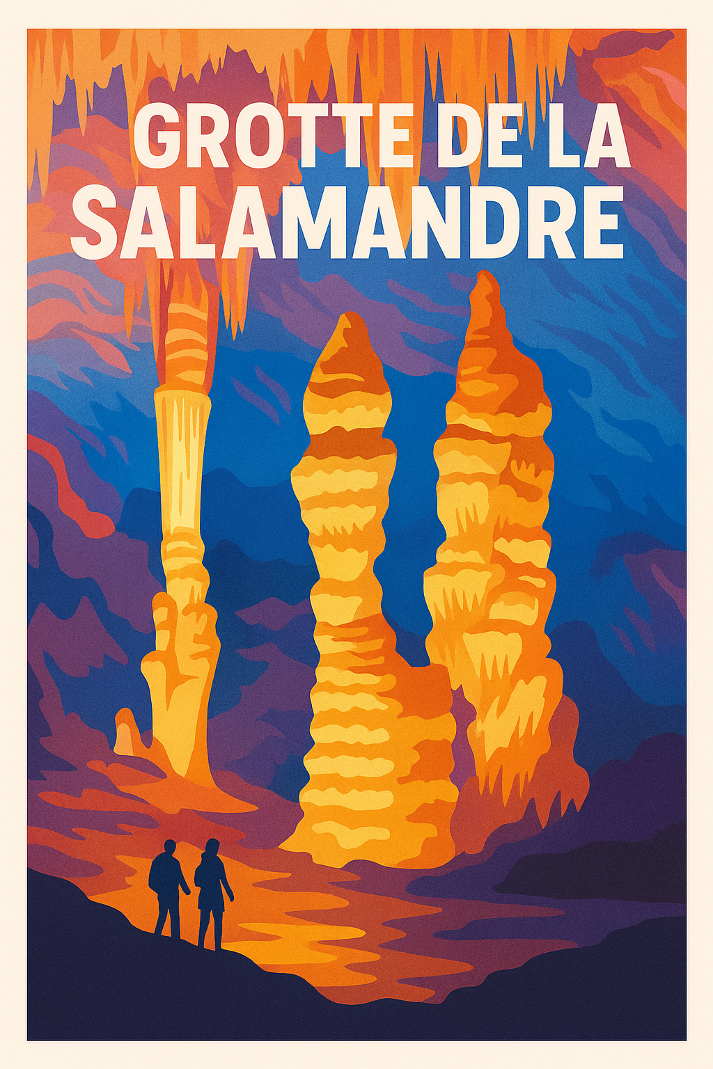Affiche de Grotte de la Salamandre - Plongez au cœur d'un royaume de cristal