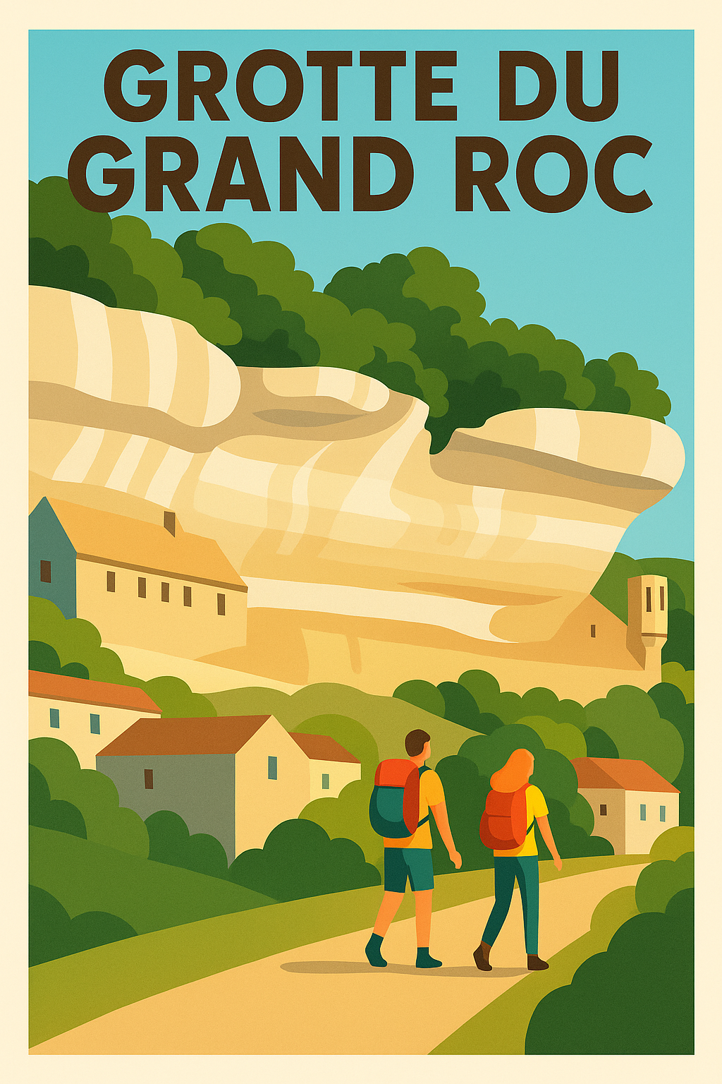 Affiche de Grotte du Grand Roc - Explorez les merveilles du Périgord