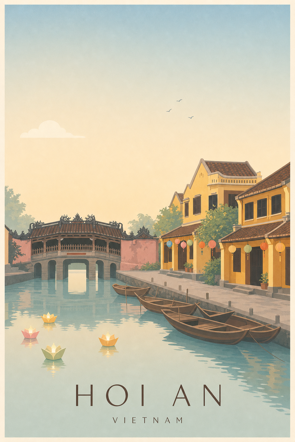 Affiche de Hoi An - Poster Calme