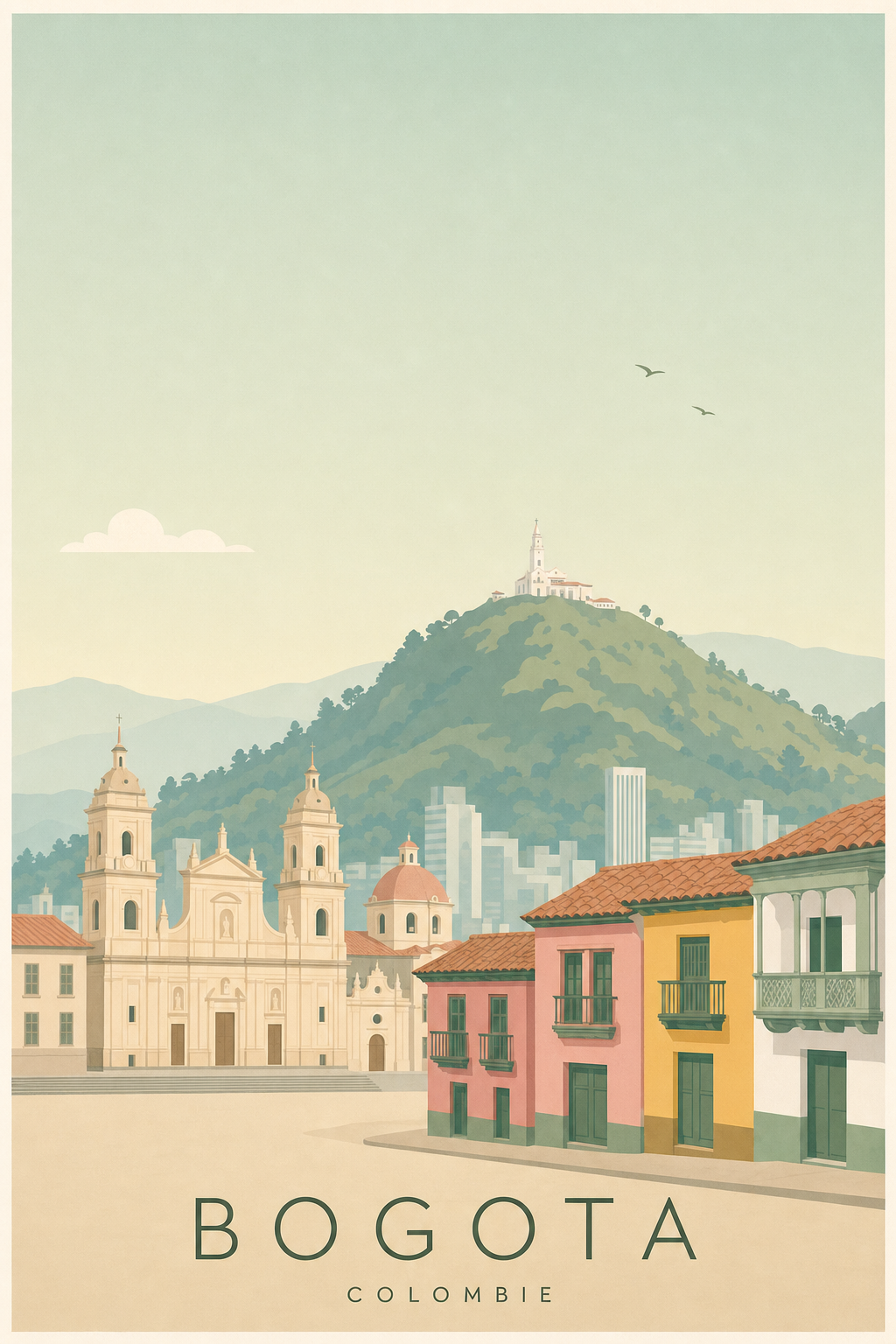Affiche de Bogota - Poster Calme