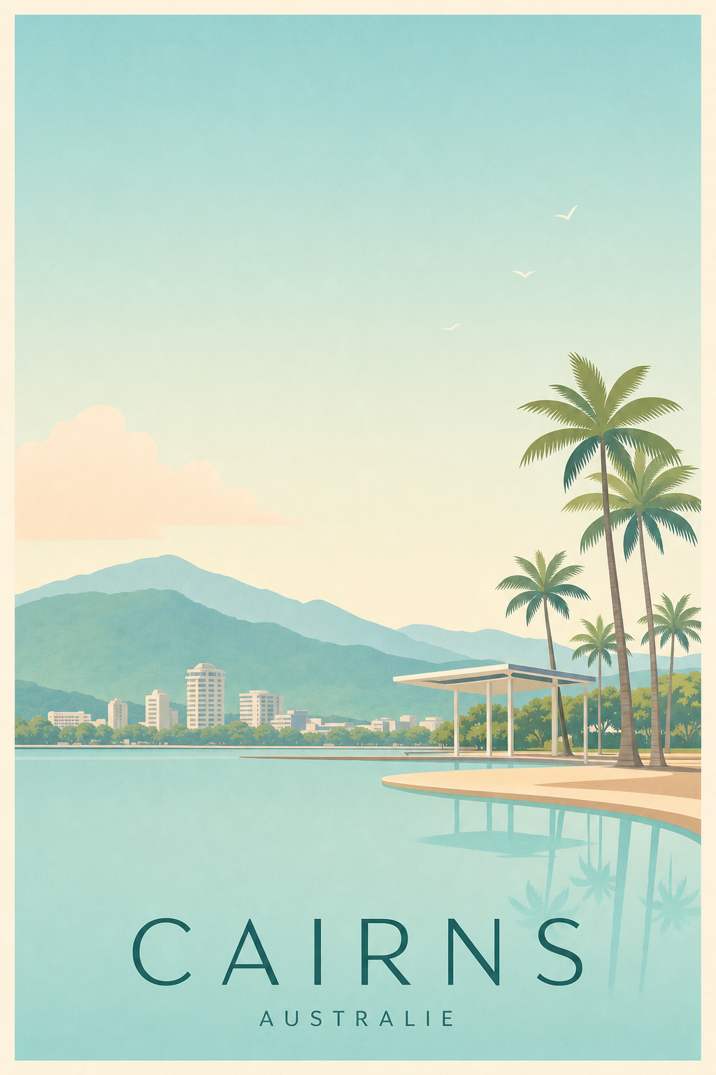 Affiche de Cairns - Poster Calme