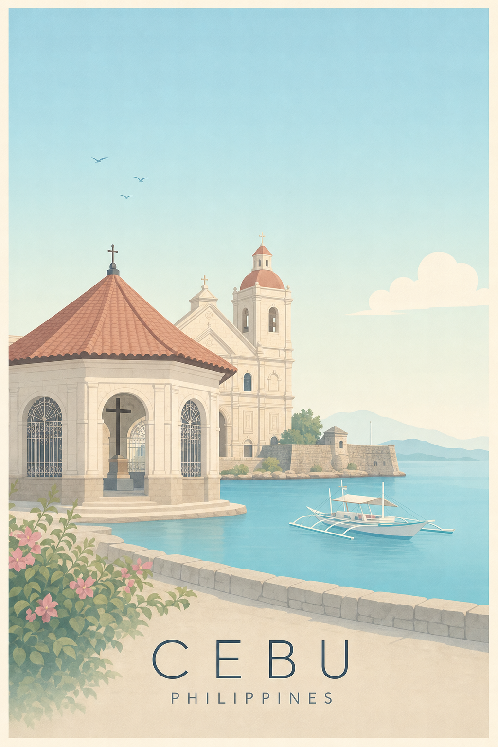 Affiche de Cebu - Poster Calme
