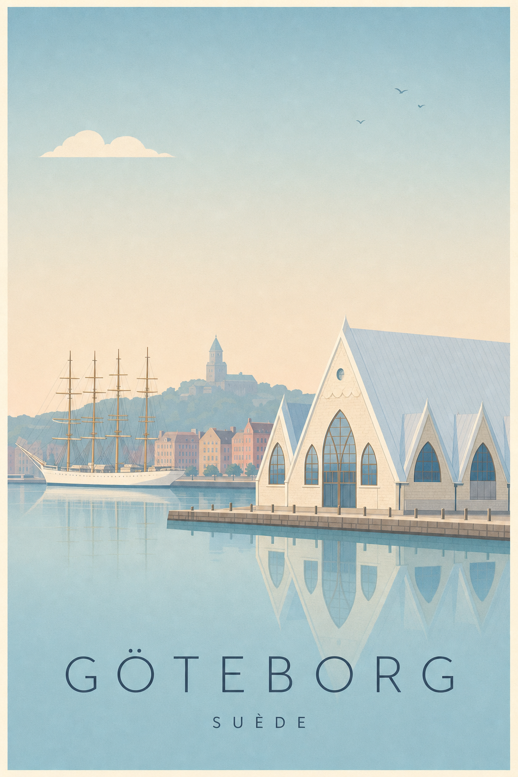 Affiche de Göteborg - Poster Calme