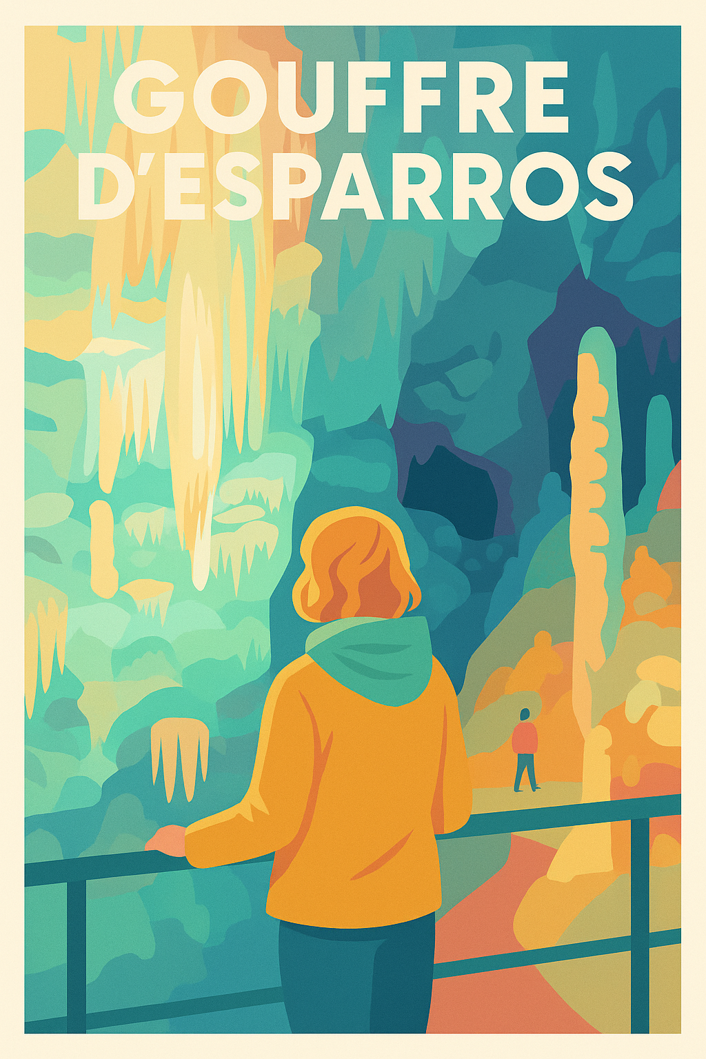 Affiche de Gouffre d'Esparros - Un voyage onirique au cœur de la terre