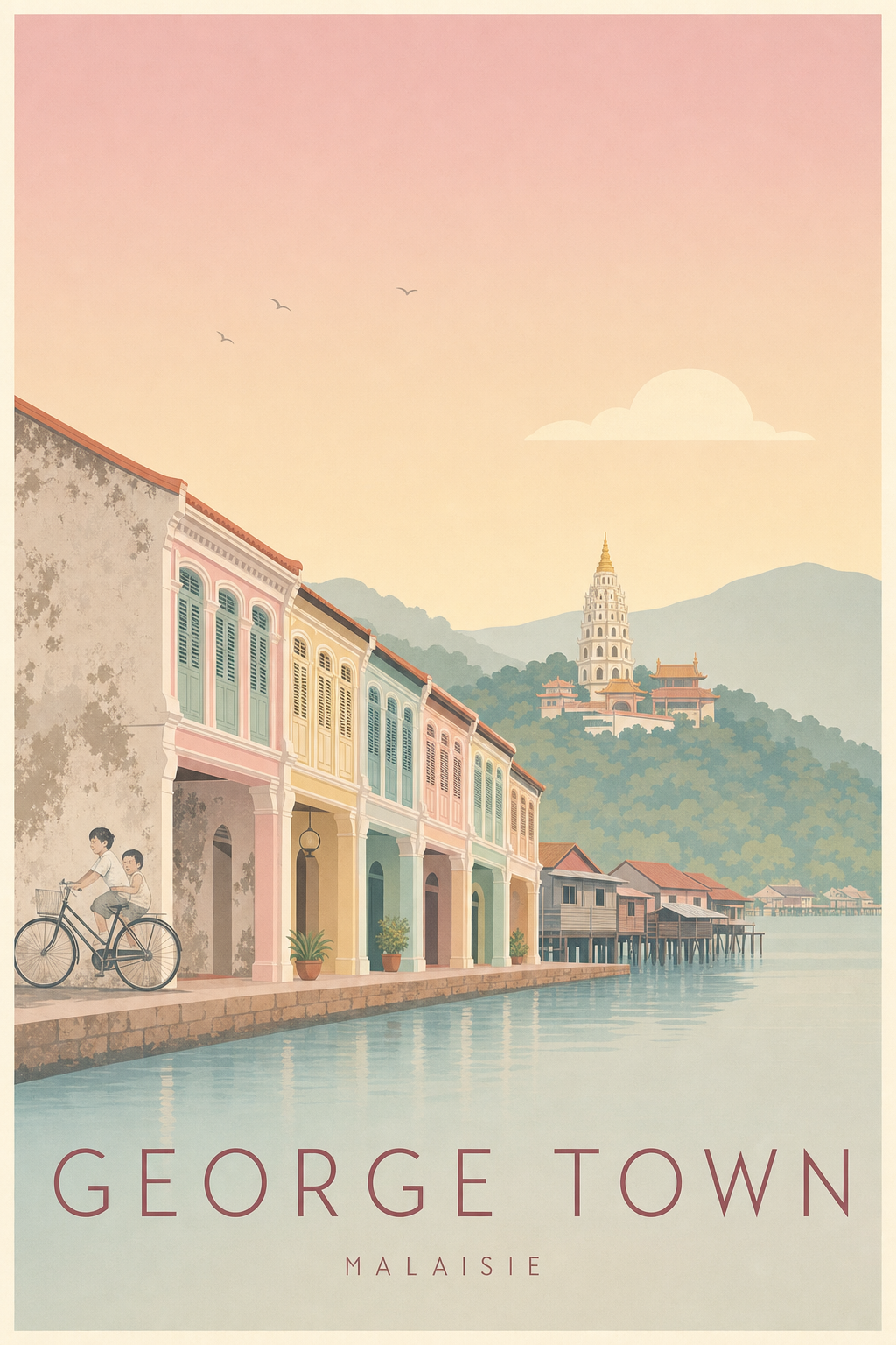 Affiche de George Town - Poster Calme