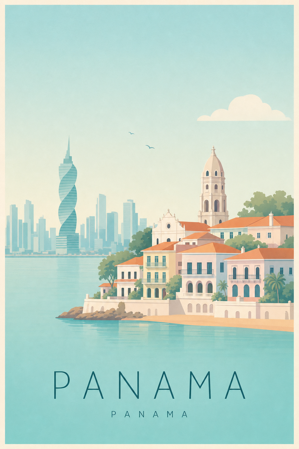 Affiche de Panama - Poster Calme