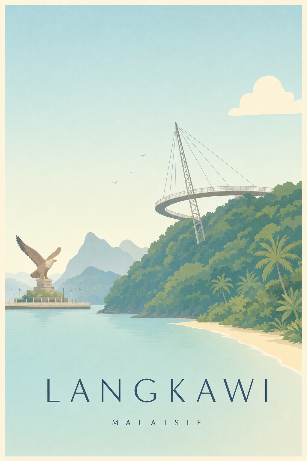 Affiche de Langkawi - Poster Calme