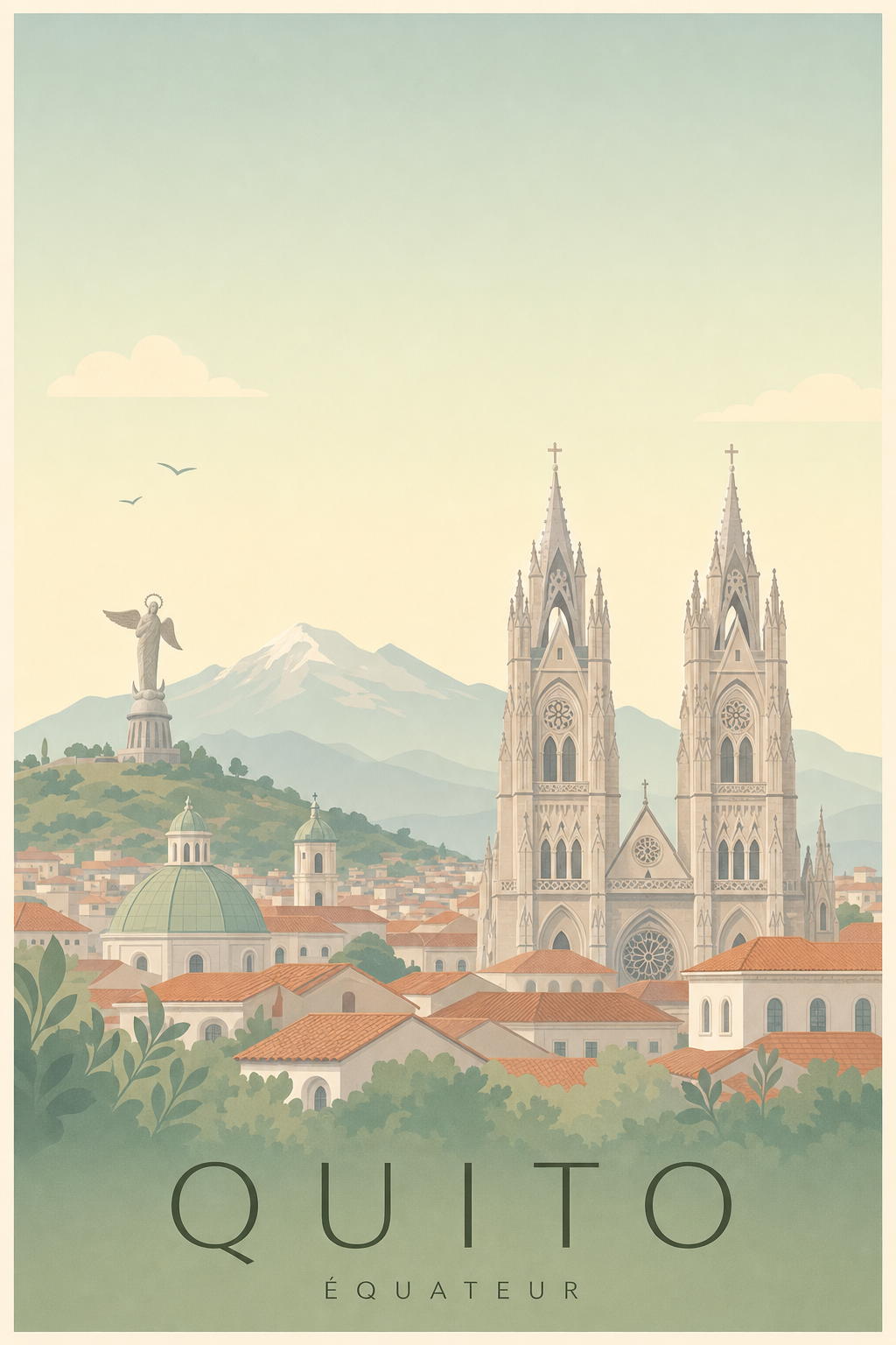 Affiche de Quito - Poster Calme