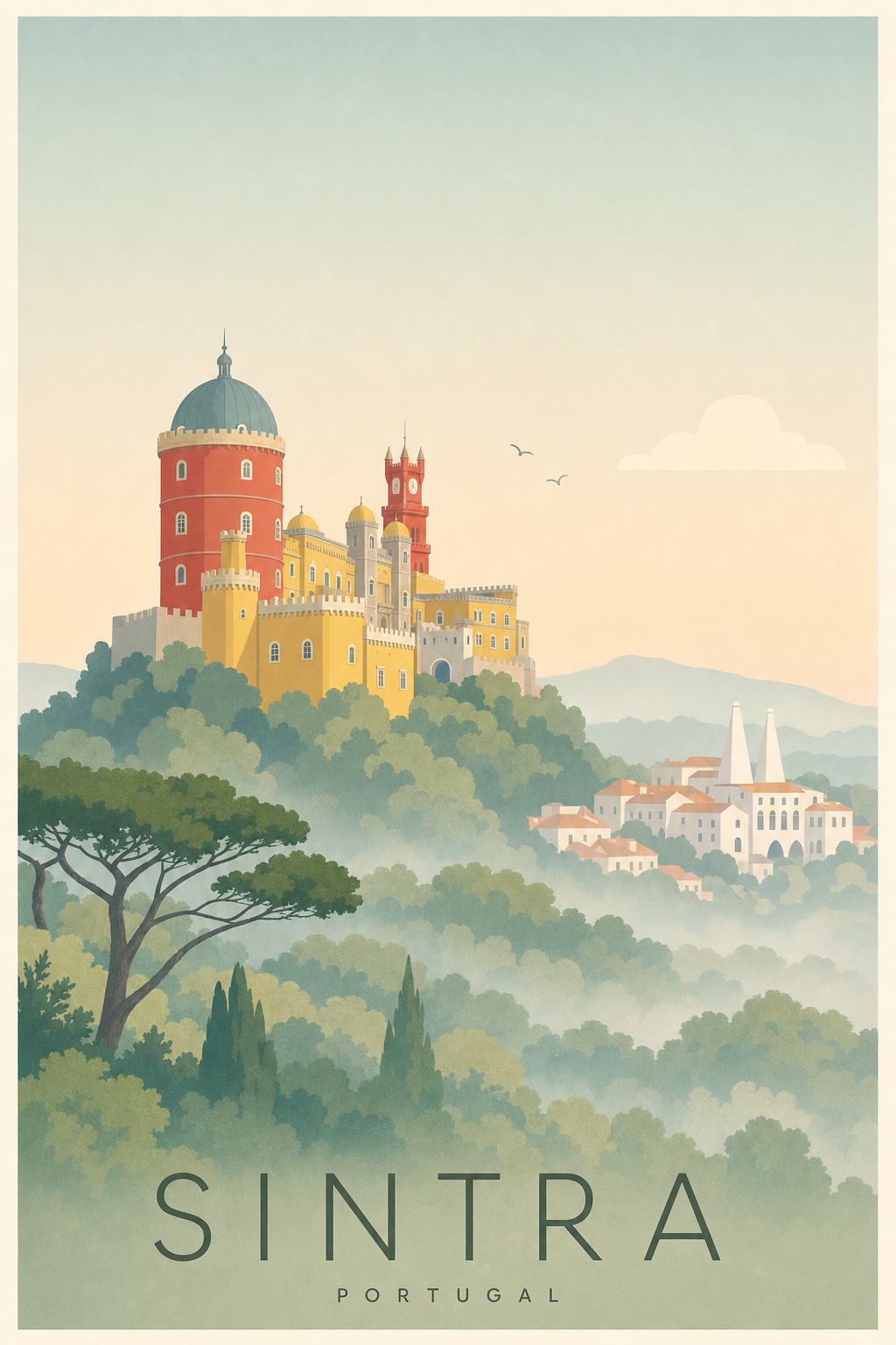 Affiche de Sintra - Poster Calme