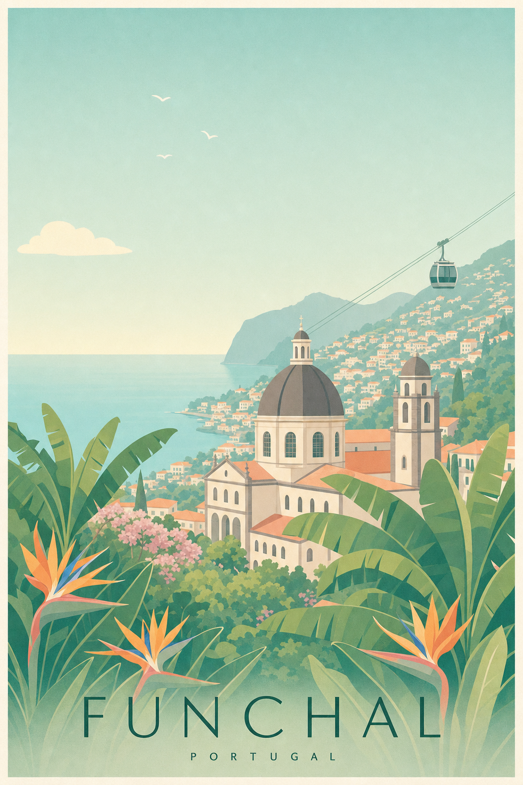 Affiche de Funchal - Poster Calme