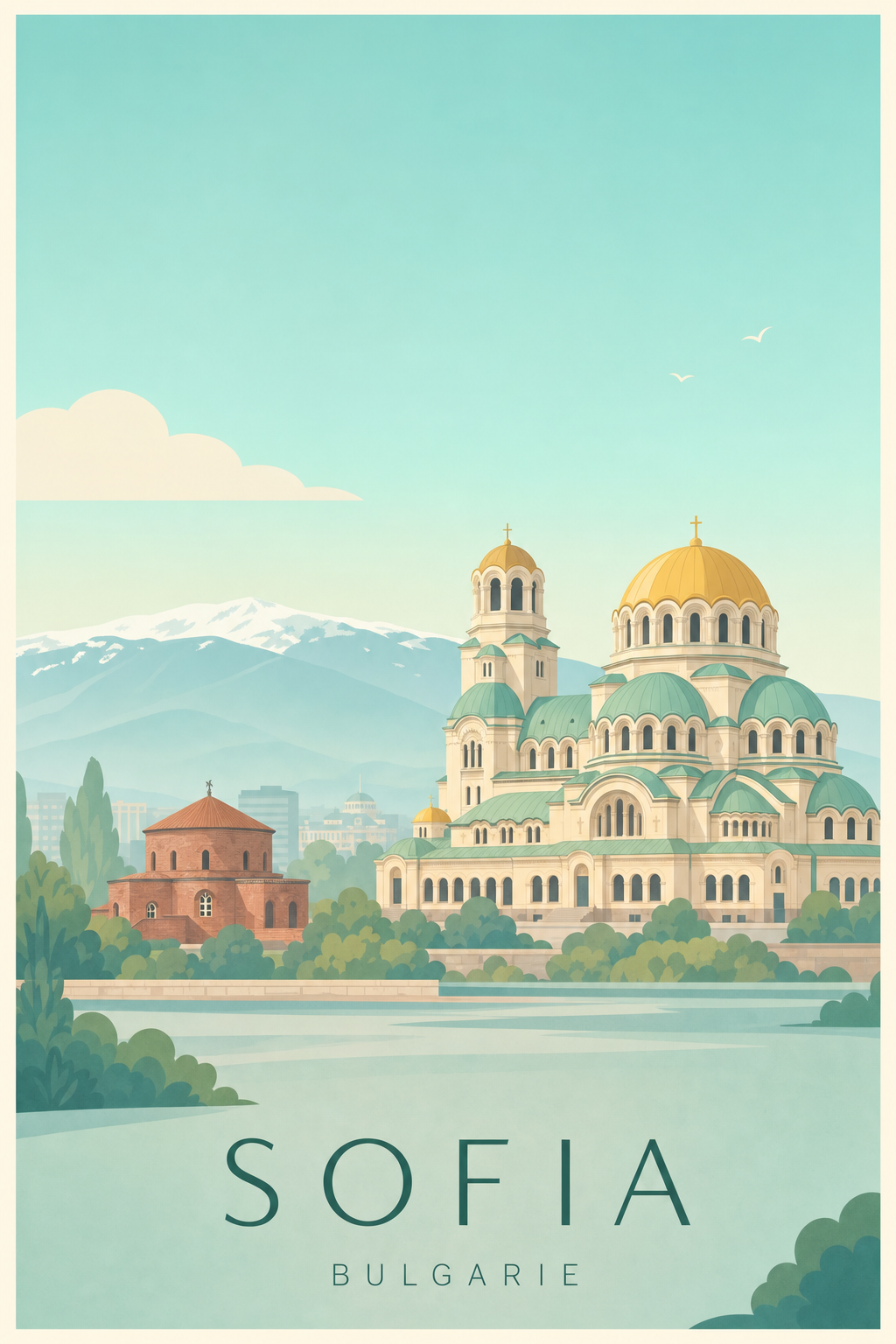 Affiche de Sofia - Poster Calme