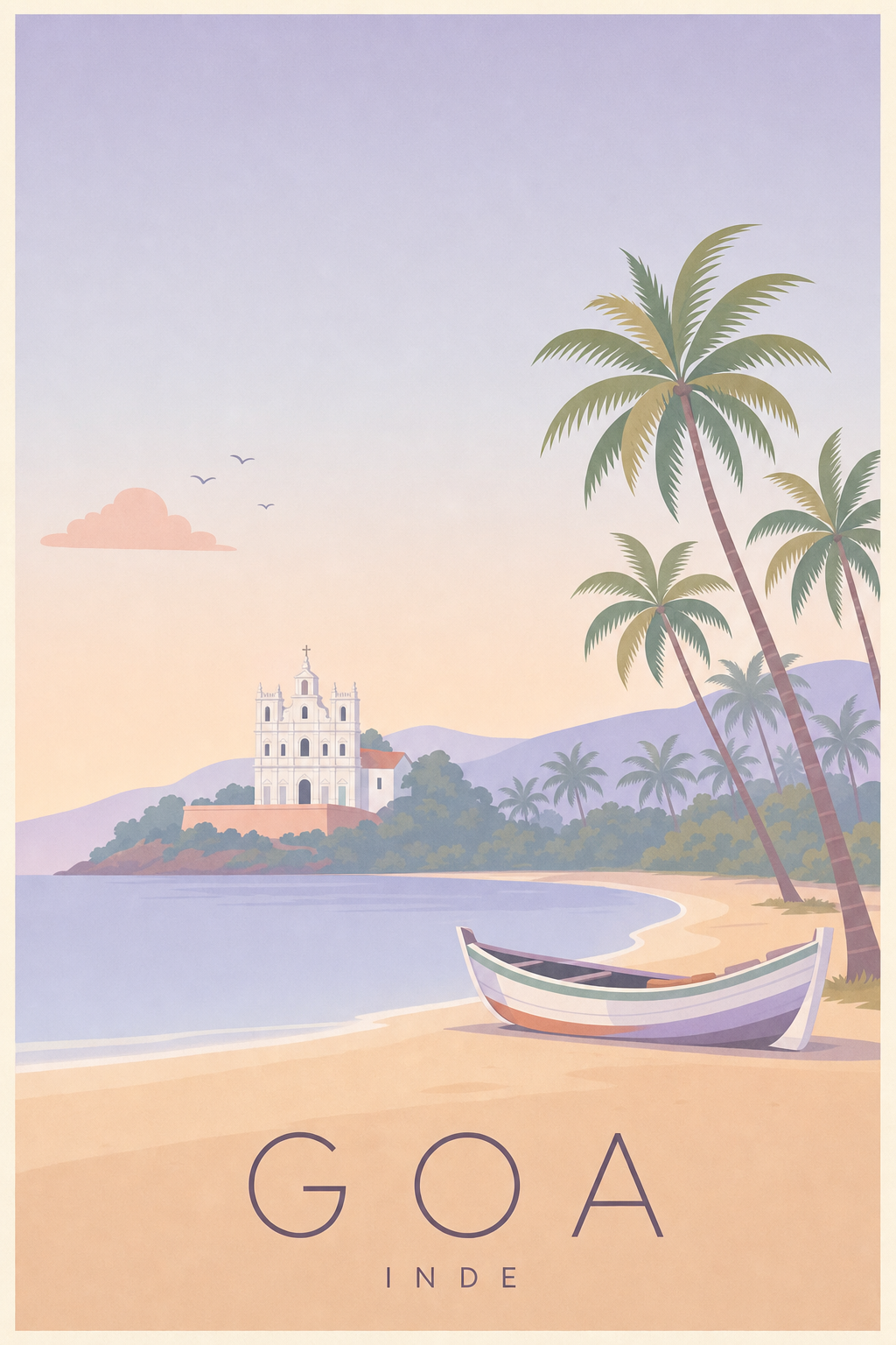 Affiche de Goa - Poster Calme