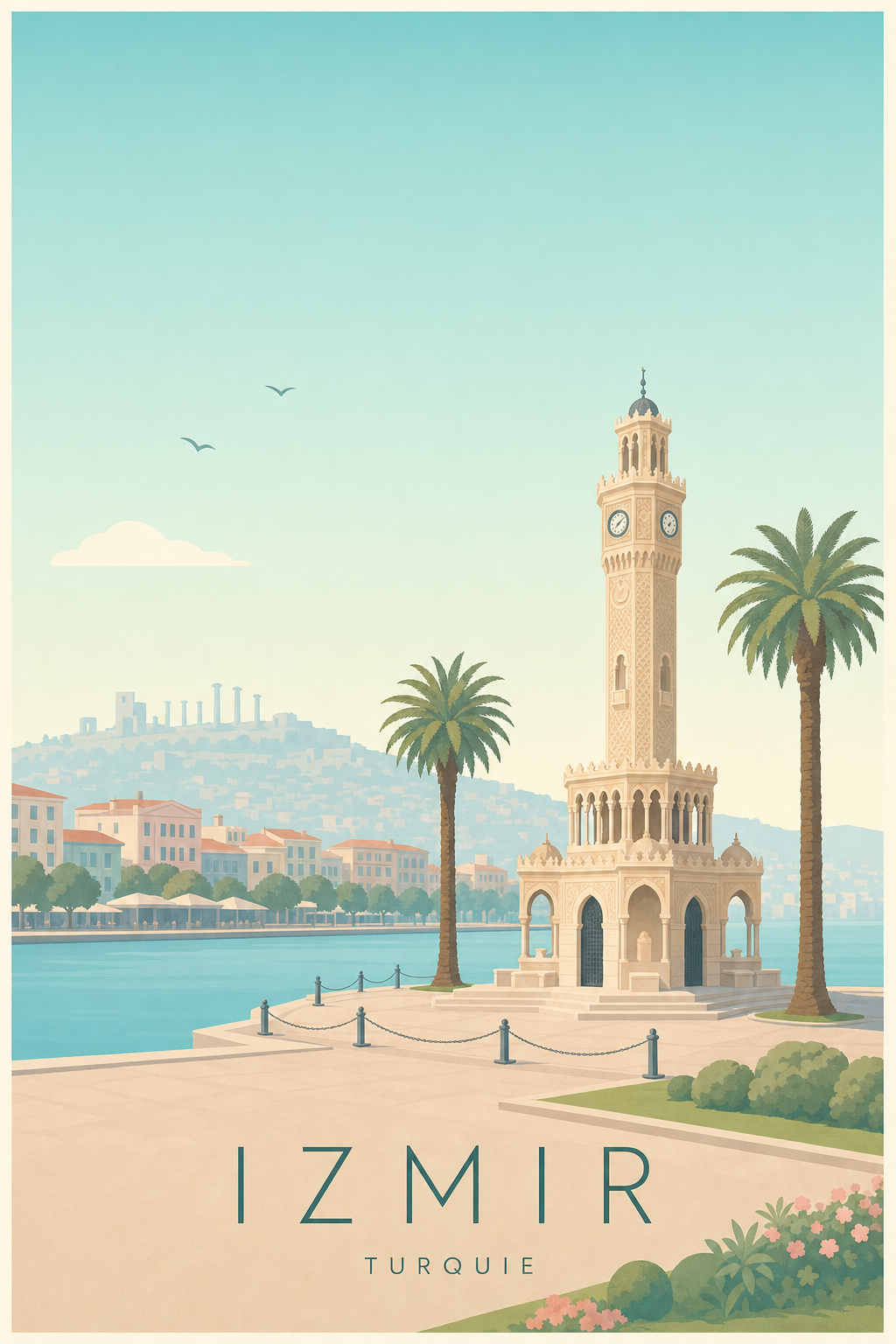Affiche d'Izmir - Poster Calme