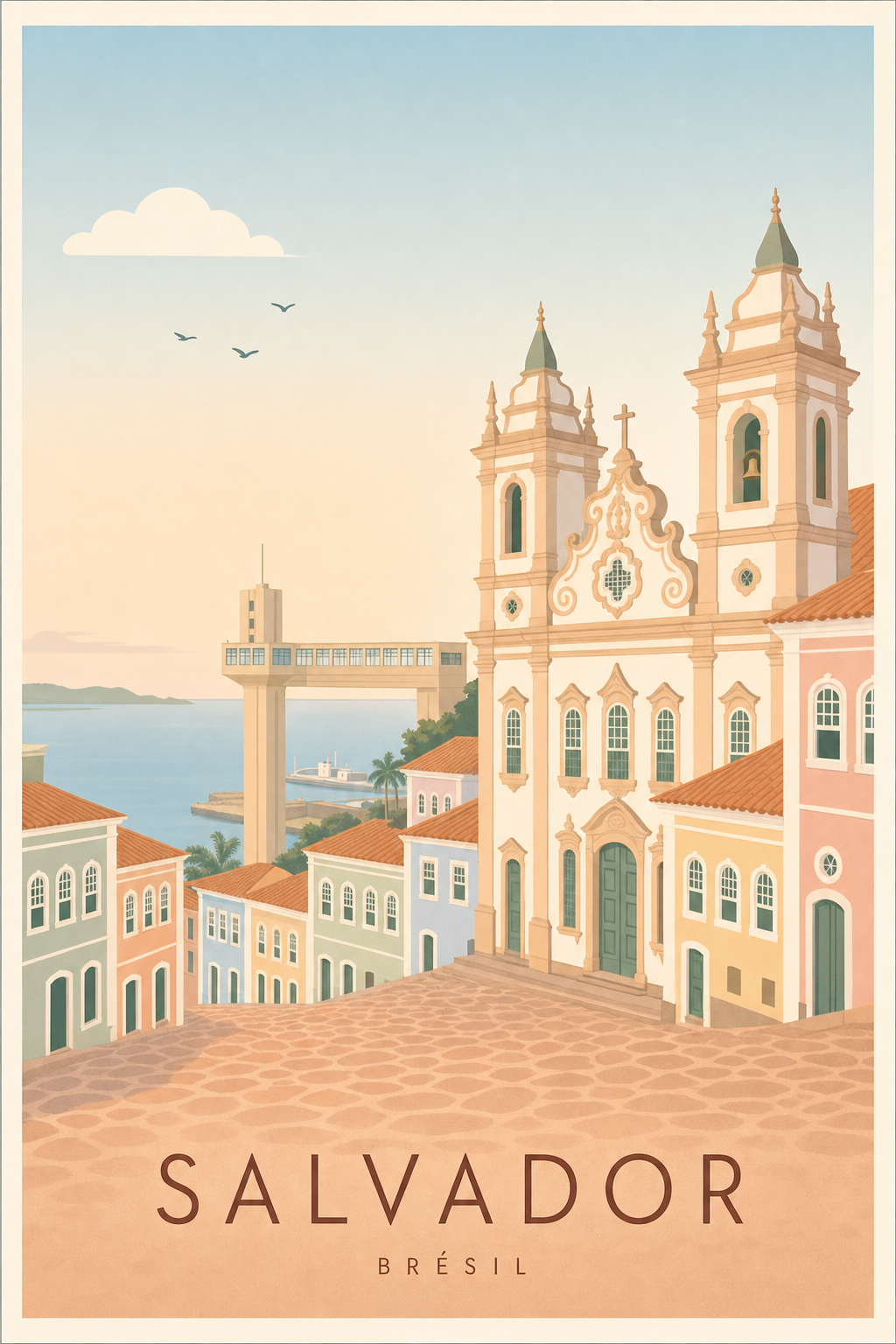 Affiche de Salvador - Poster Calme