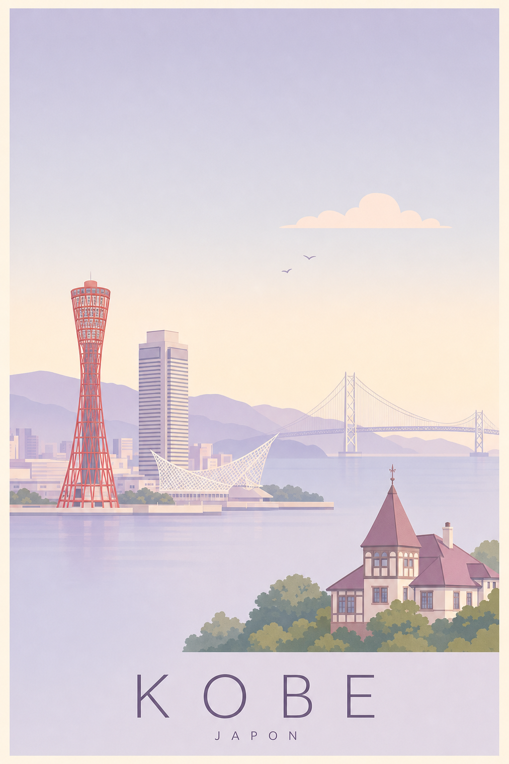 Affiche de Kobe - Poster Calme
