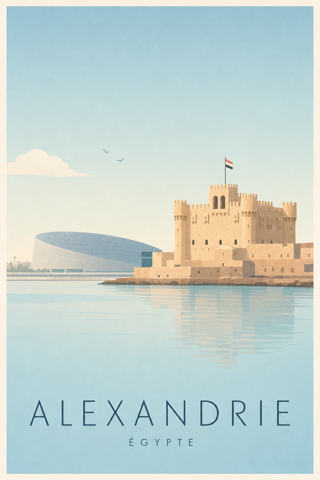 Affiche d'Alexandrie - Poster Calme