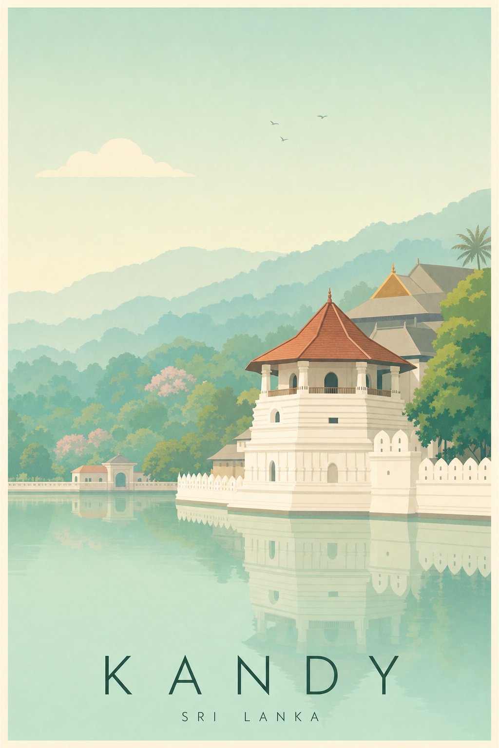 Affiche de Kandy - Poster Calme