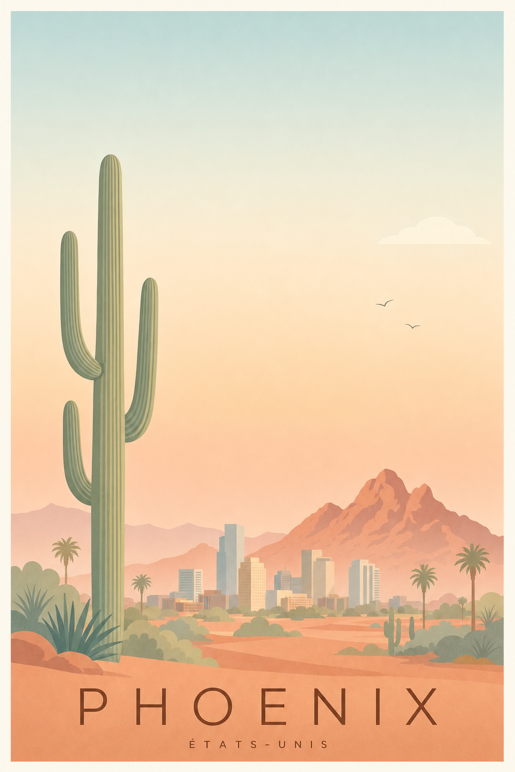 Affiche de Phoenix - Poster Calme