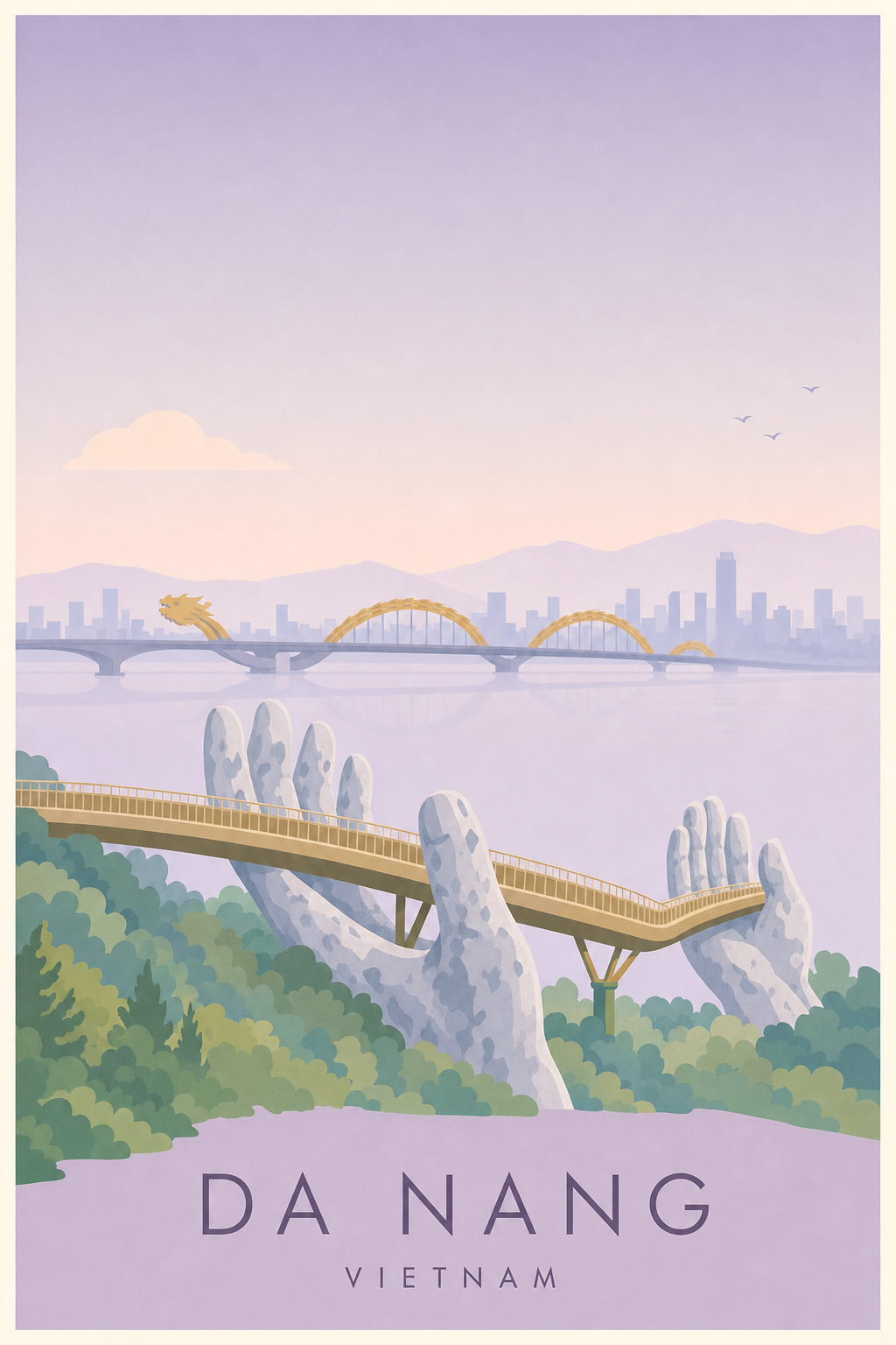 Affiche de Da Nang - Poster Calme