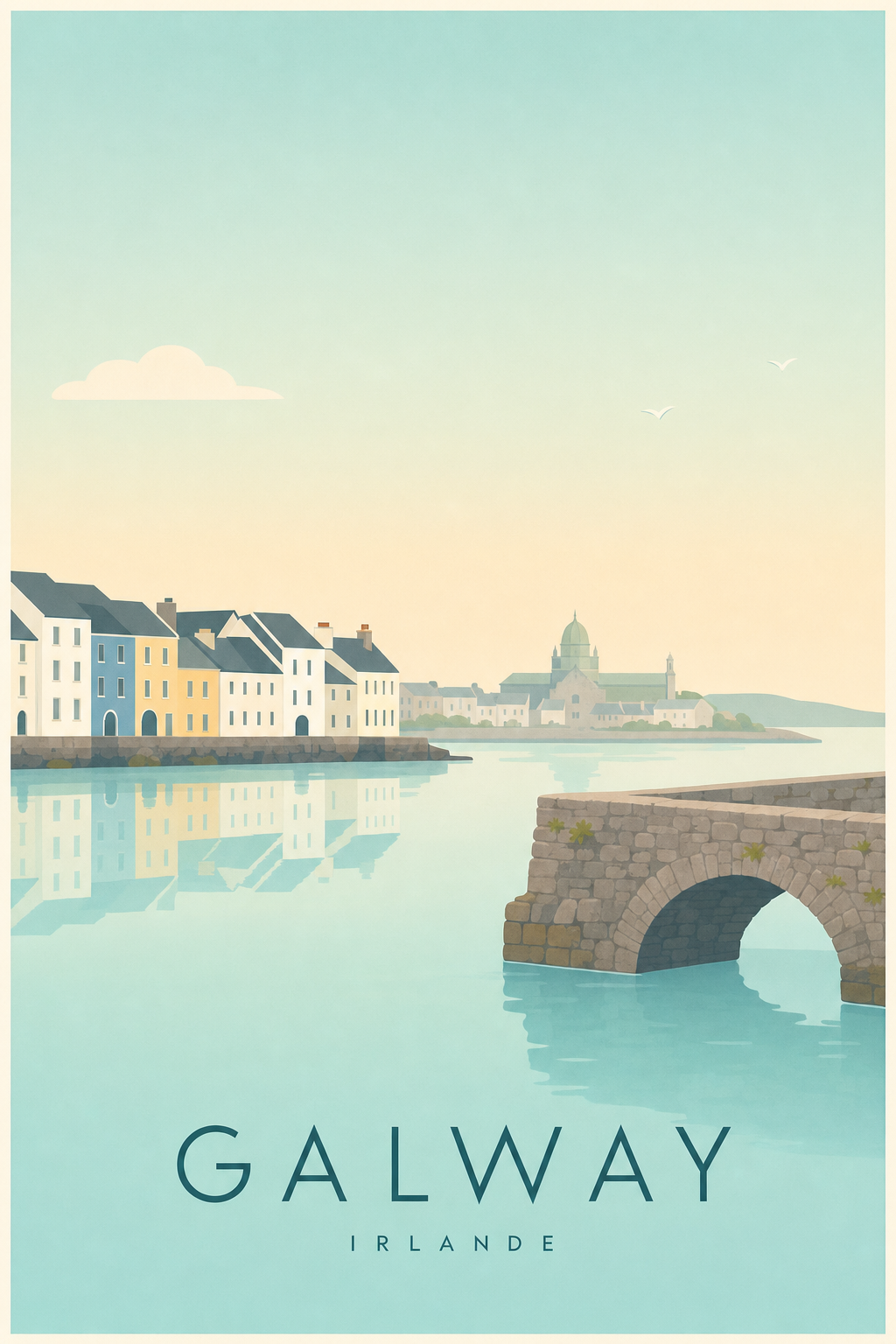 Affiche de Galway - Poster Calme