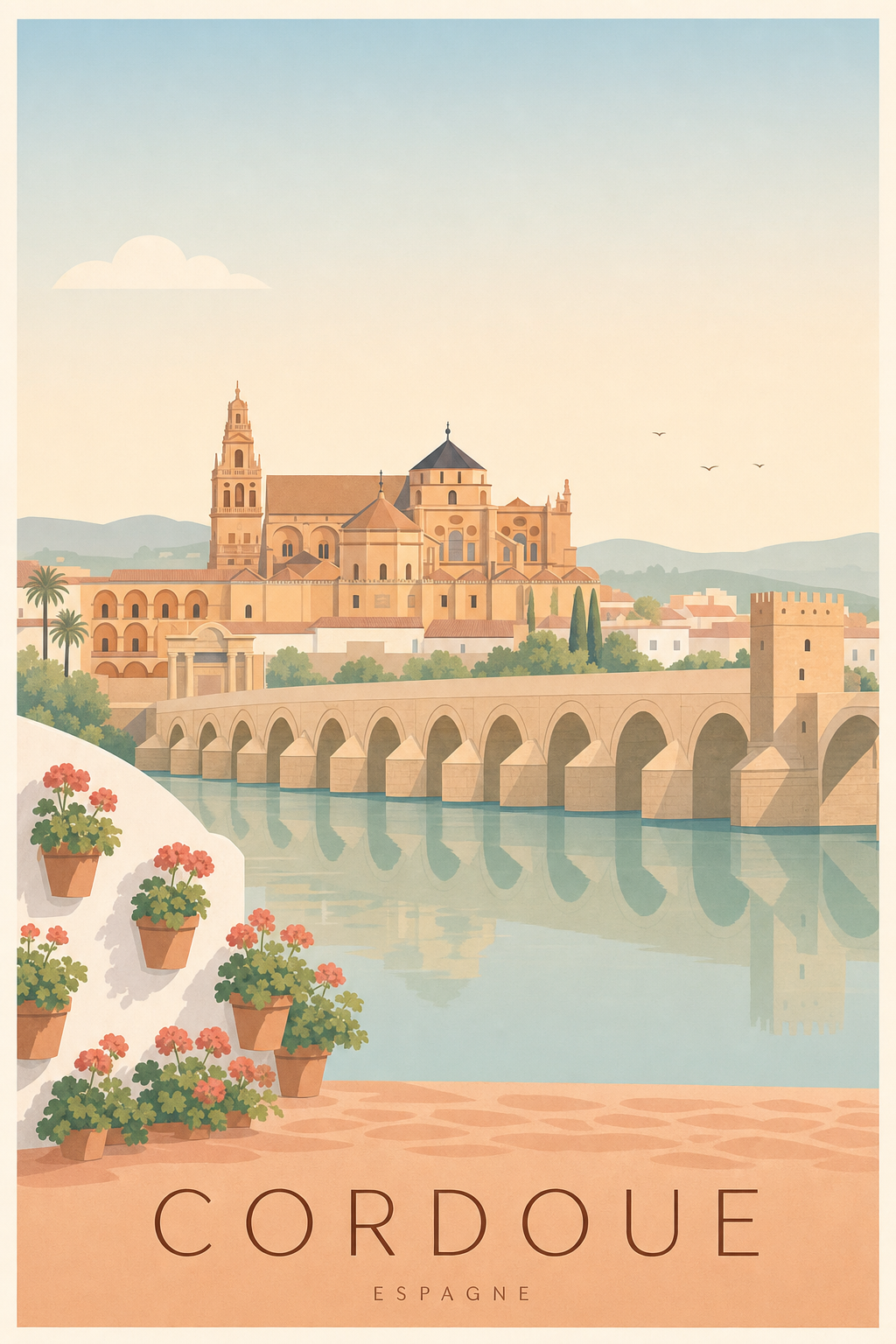 Affiche de Cordoue - Poster Calme