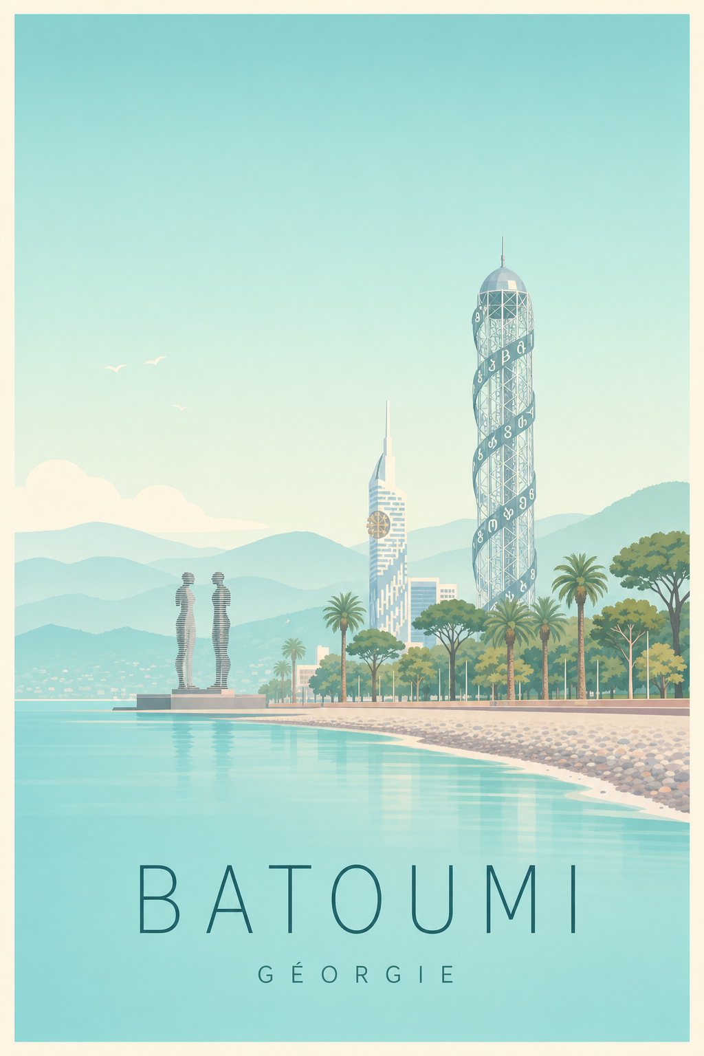 Affiche de Batoumi - Poster Calme