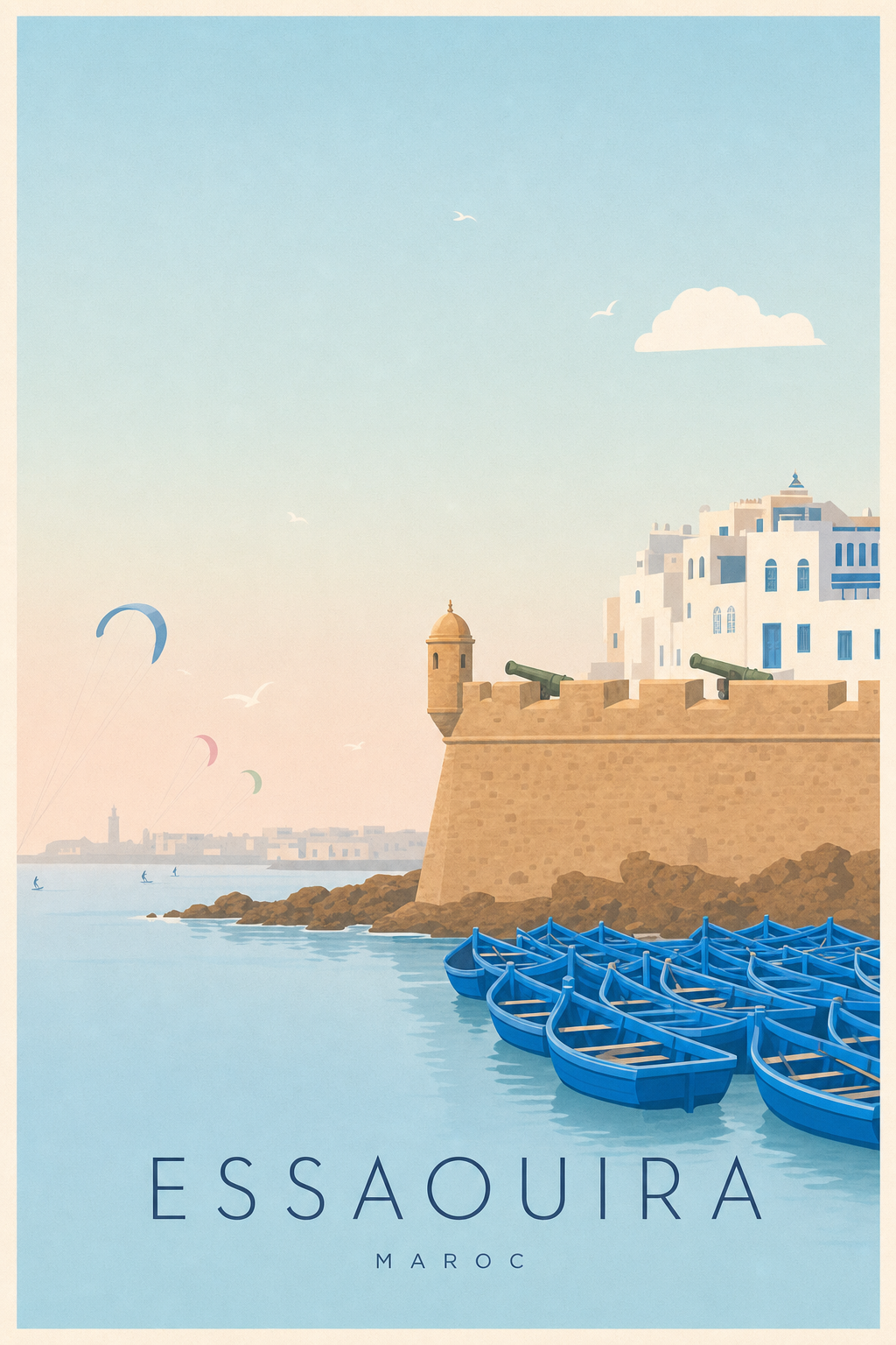 Affiche d'Essaouira - Poster Calme