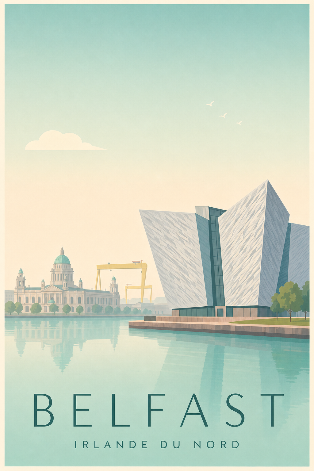 Affiche de Belfast - Poster Calme